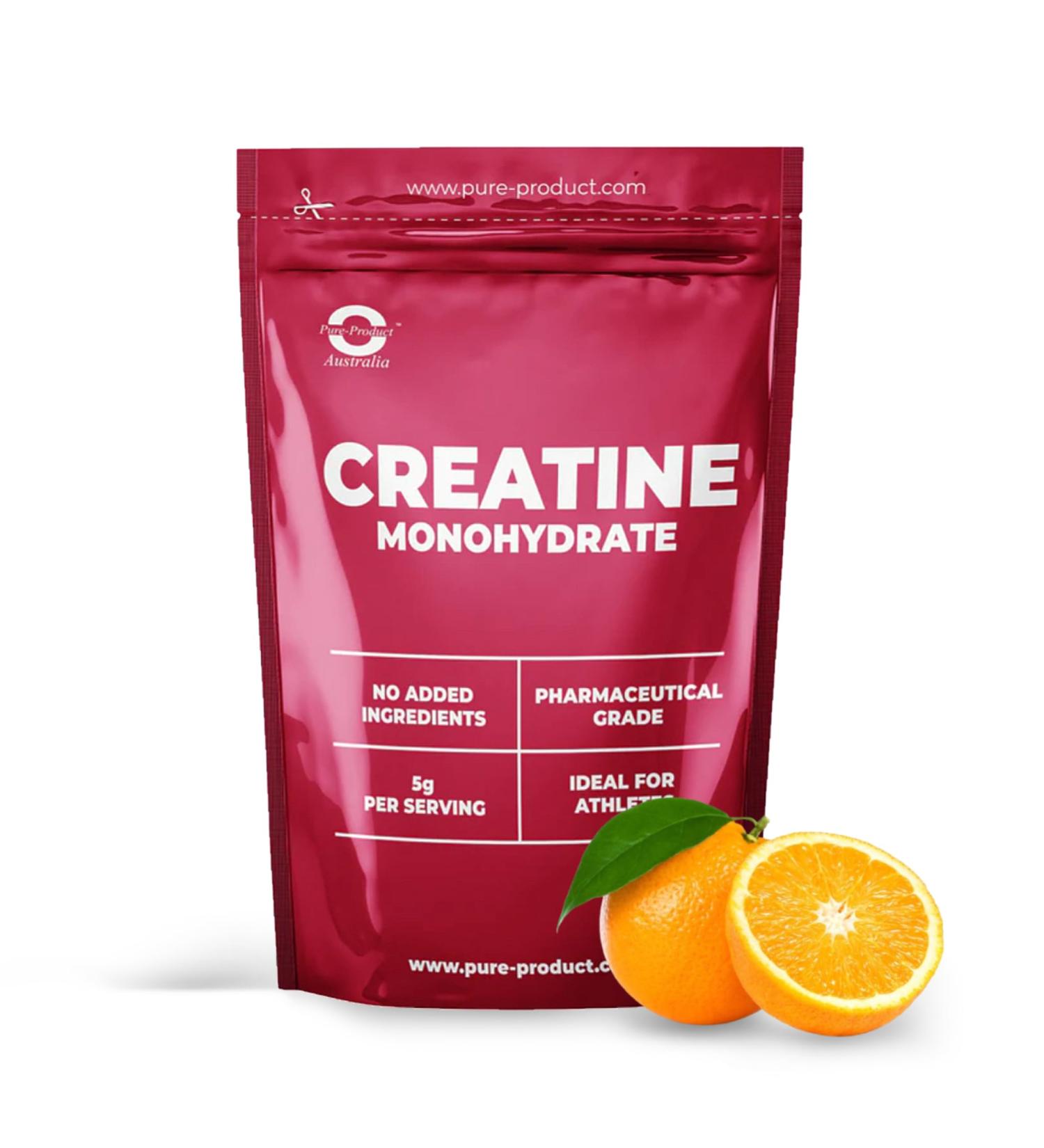 Buy Pure-Product Australia Creatine Monohydrate (Orange) 2.2 lbs - Vegetarian Friendly | Best International Shipping - Buy Online on GoSupps.com