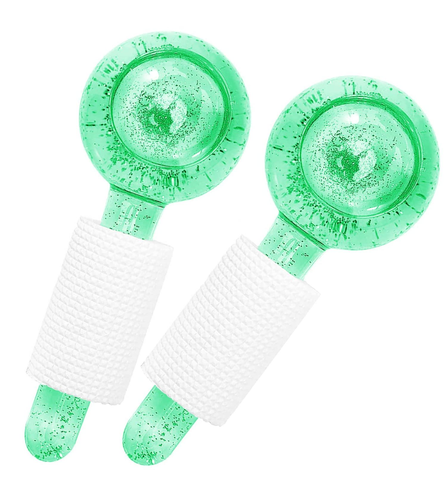 Facial Ice Globes - Face Massager for Tightening Skin, Anti-Aging & Reducing Puffiness - Daily Beauty Tool for Face, Neck & Eyes - Buy Online on GoSupps.com