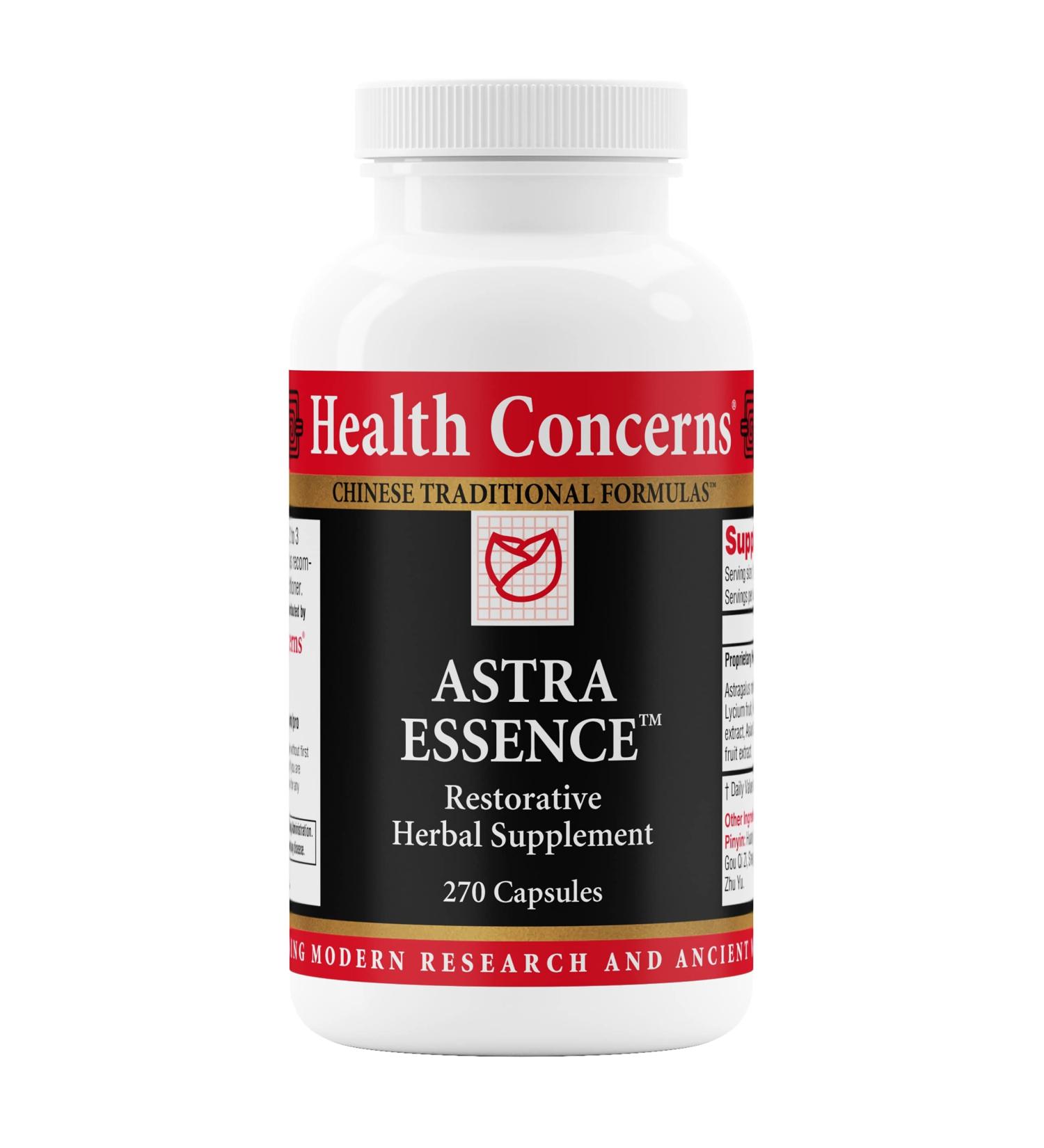 Health Concerns Astra Essence Herbal Tonic Support Supplement Traditional Chinese Medicine for Vitality Memory Dizziness Vertigo Recovery & Immune Support 270 Capsules - Buy Online on GoSupps.com