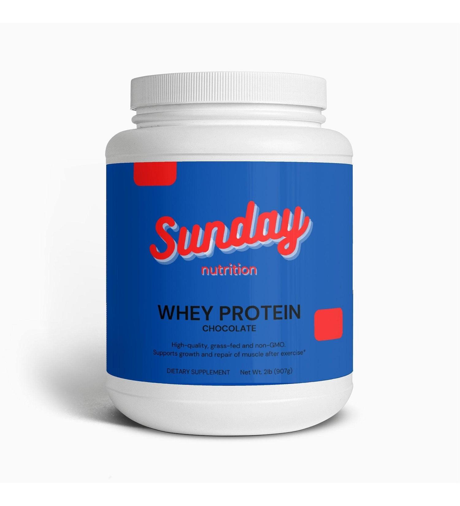 Sunday Nutrition Whey Protein - Chocolate