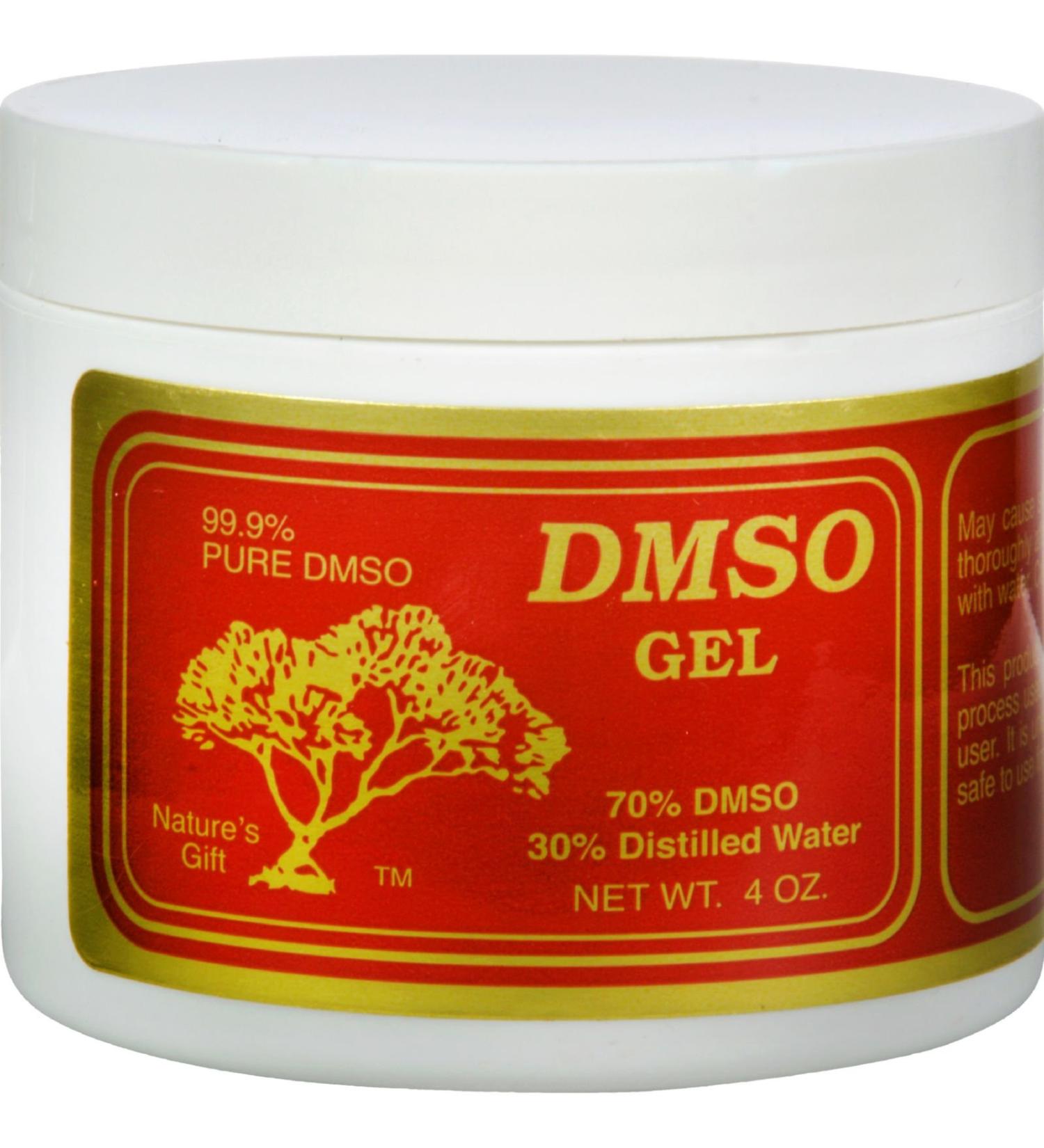 DMSO Gel 70/30 - Unfragranced - 4 oz - 99% Pure DMSO - Natures's Gift