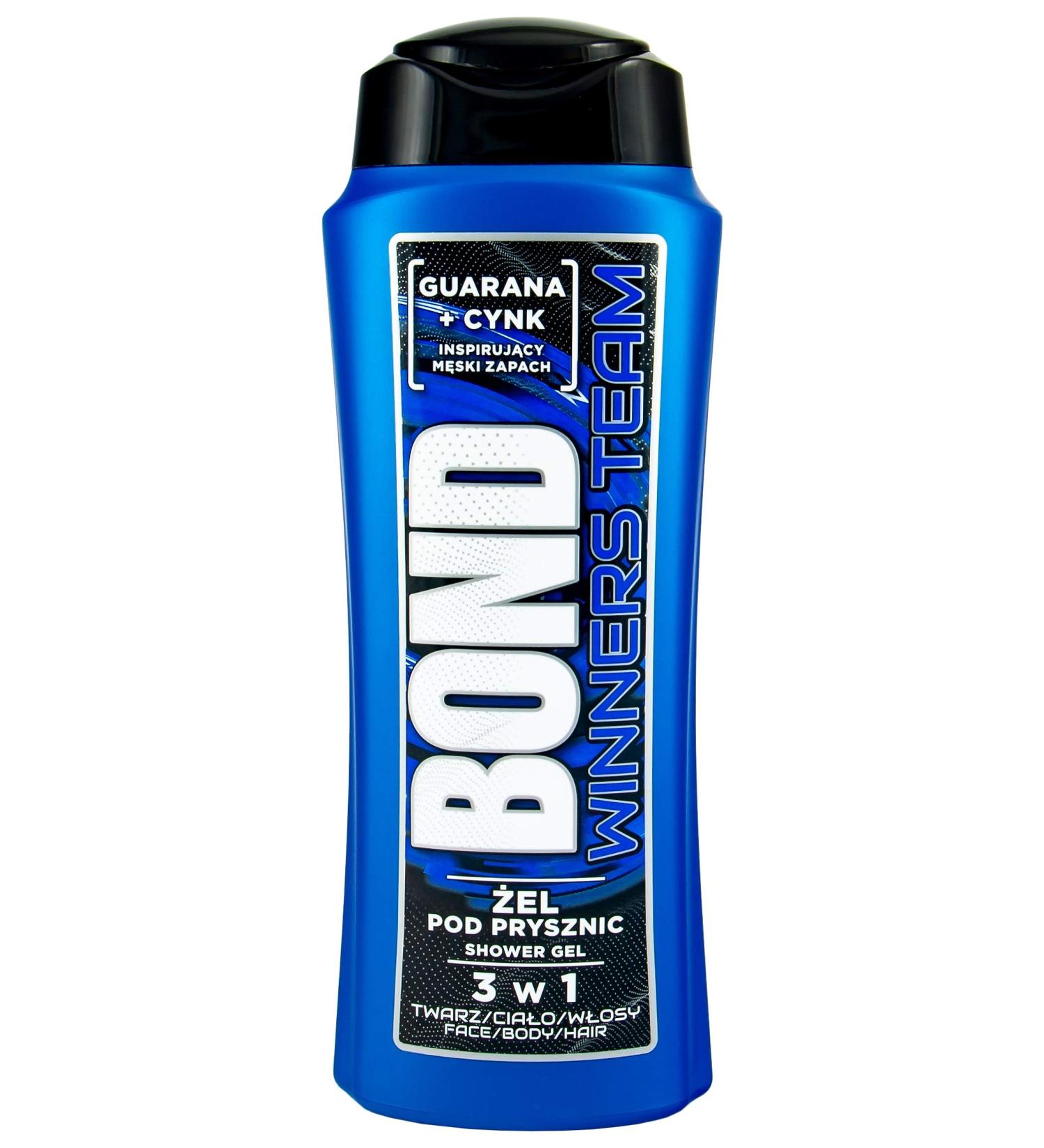 PHARMA PHARMA Bond Shower Gel 3in1 Guarana + Zinc 400 ml