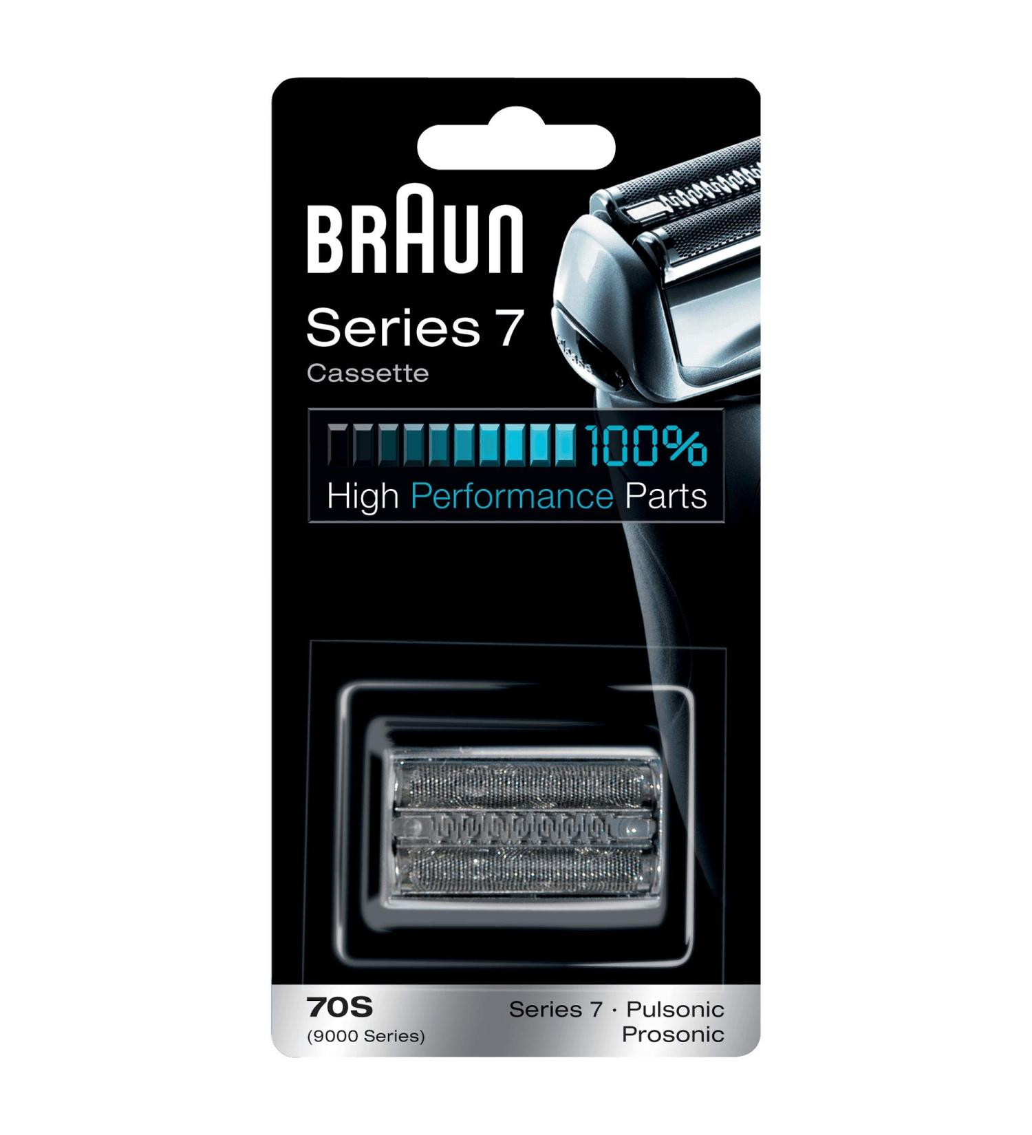 Braun 70s Series 7 Pulsonic - 9000 Series Shaver Cassette - Replacement Pack