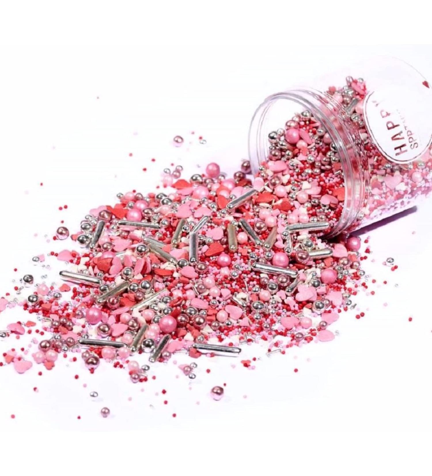 Happy Sprinkles Be Mine Edible Sprinkles 90g