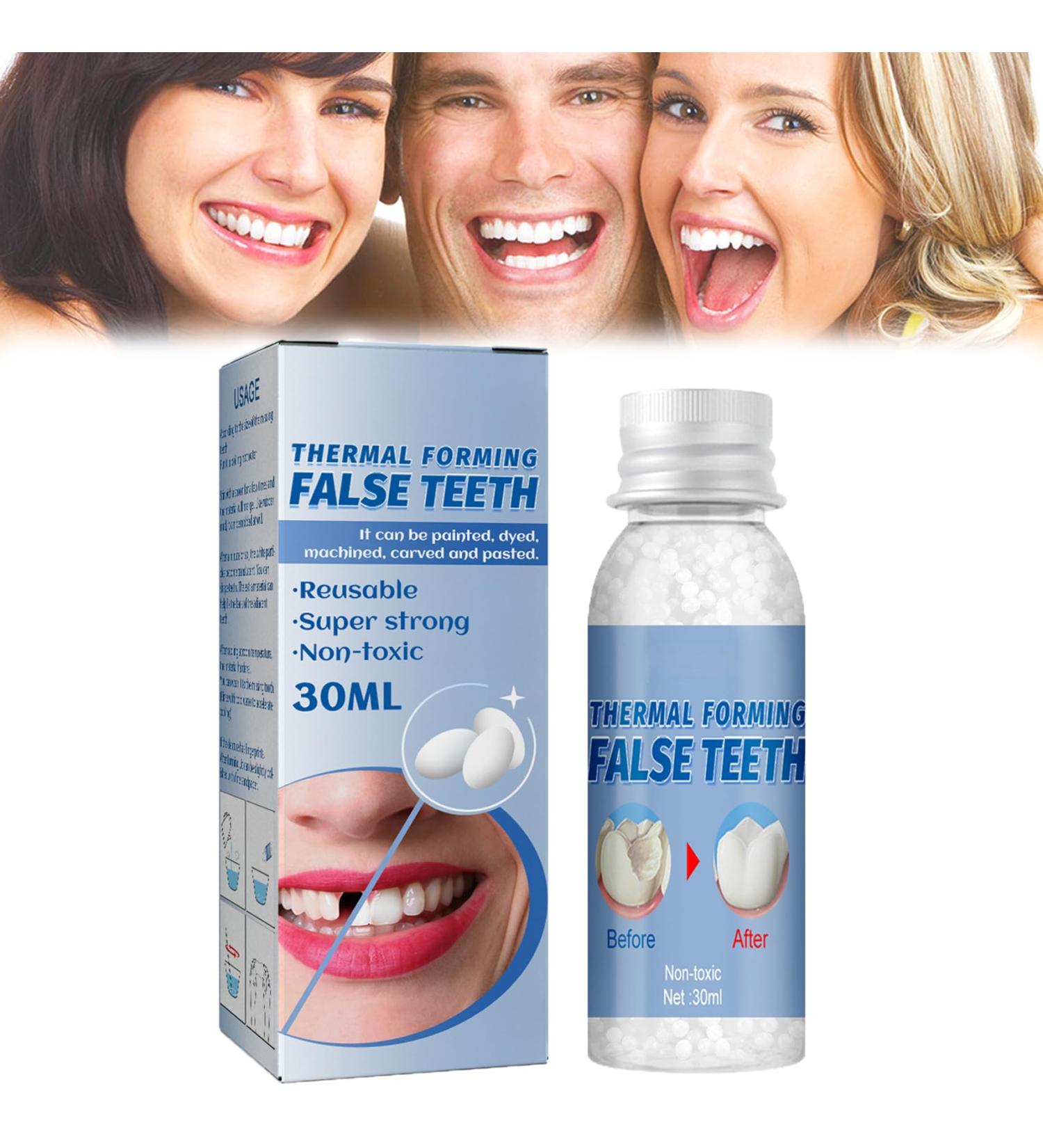 Browsluv DIY Tooth Repair Kit - 2023's Best Temporary & Permanent Tooth Filling Solution | Fix Broken Teeth at Home in Minutes (1 PC) - Buy Online on GoSupps.com