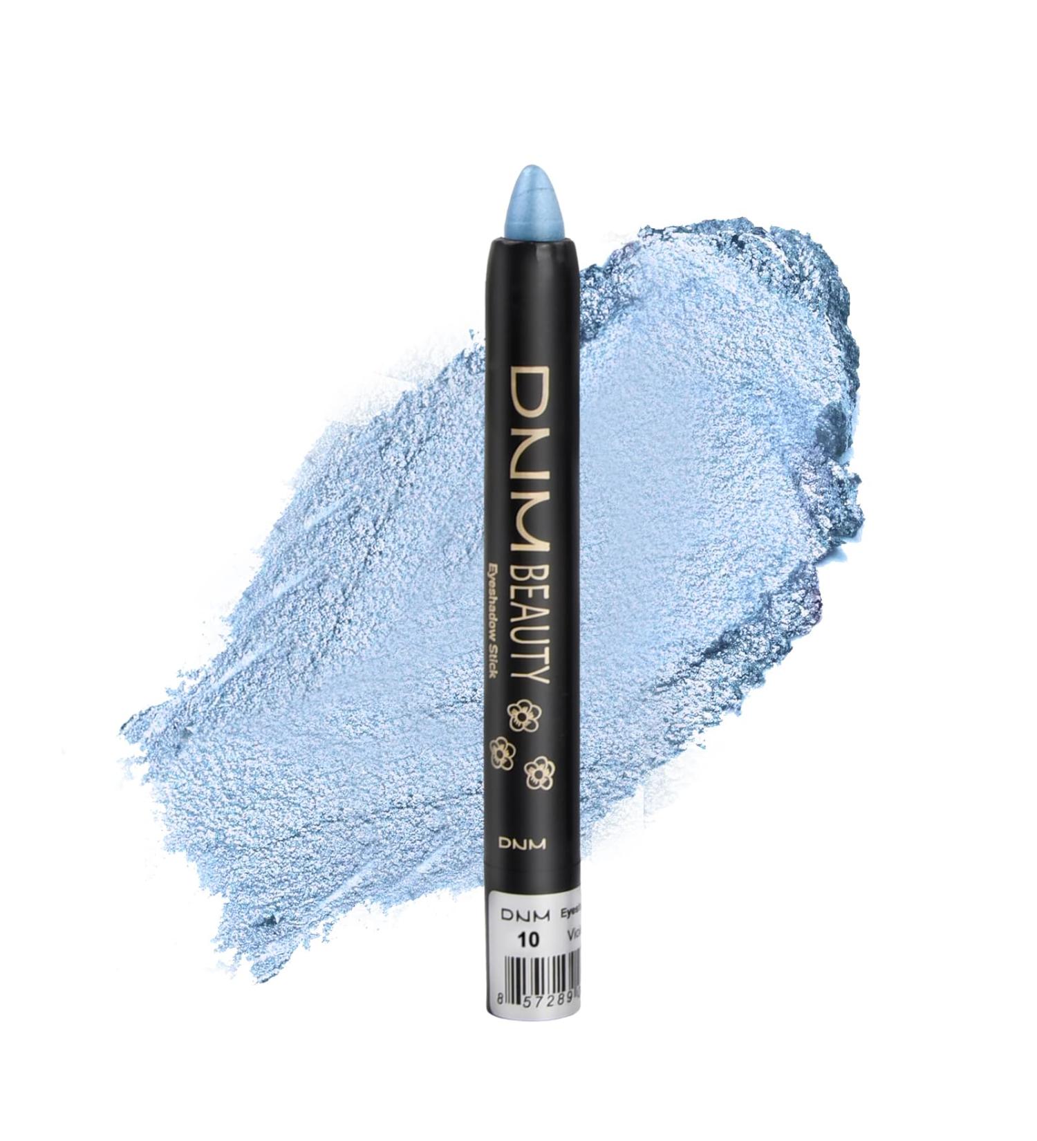  Azonelife Shimmer Waterproof Eyeshadow Pencil Eye Shadow Stick Shimmer Pen Highlighting Eyeshadow Pencil Soft Pencil Create Glitter Eye Makeup Easy to Use (Sky Blue) - Buy Online on GoSupps.com