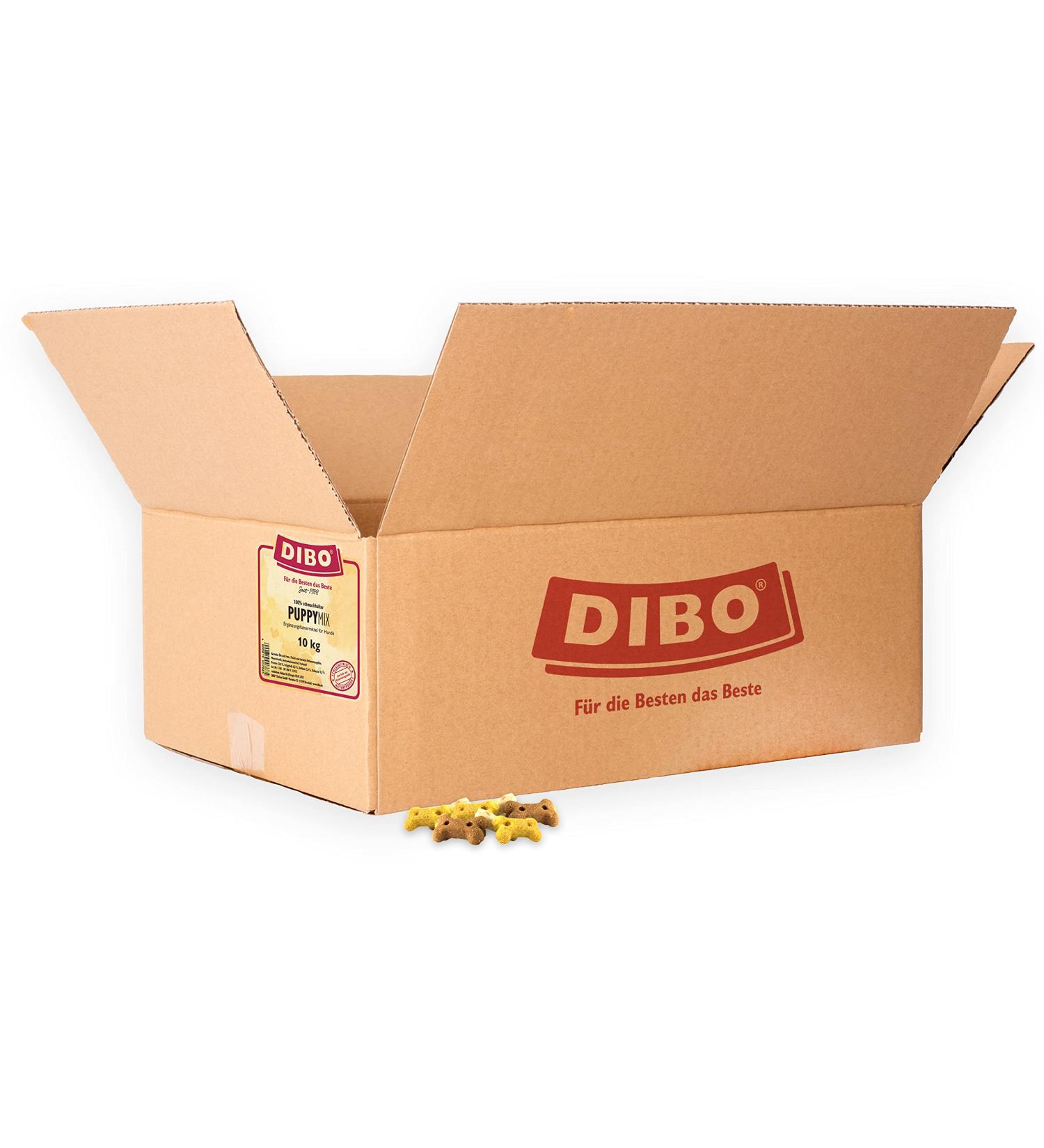 Dibo Puppy-Mix 10kg - Healthy Natural Dog Food & Treats | B.A.R.F. Biscuits - Buy Online on GoSupps.com