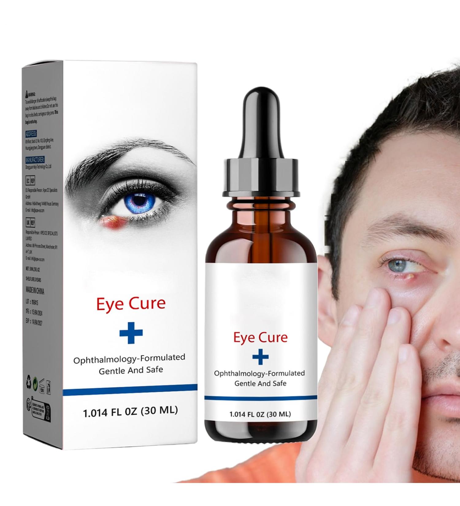 Solution oculaire - 30 ml - Soin des yeux nettoyant pour les yeux sensibles - Nettoyant apaisant pour les paupi res - Produits de soin naturels pour la peau pour adultes sensibles - Pour le bureau - Buy Online on GoSupps.com