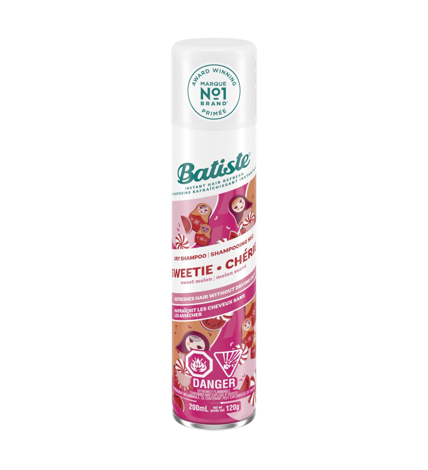 Batiste Dry Shampoo Spray Sweetie Scent 200-ml Sweetie 200 ml (Pack of 1) - Buy Online on GoSupps.com