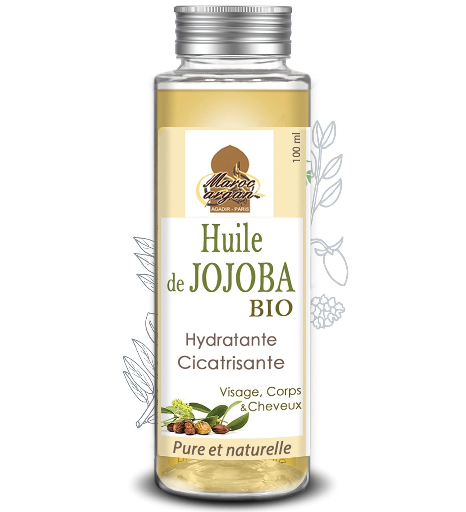 Organic and Natural Jojoba Oil - Nourishing and Healing - Perfect for Acne Control - 100ml - Buy Online on GoSupps.com