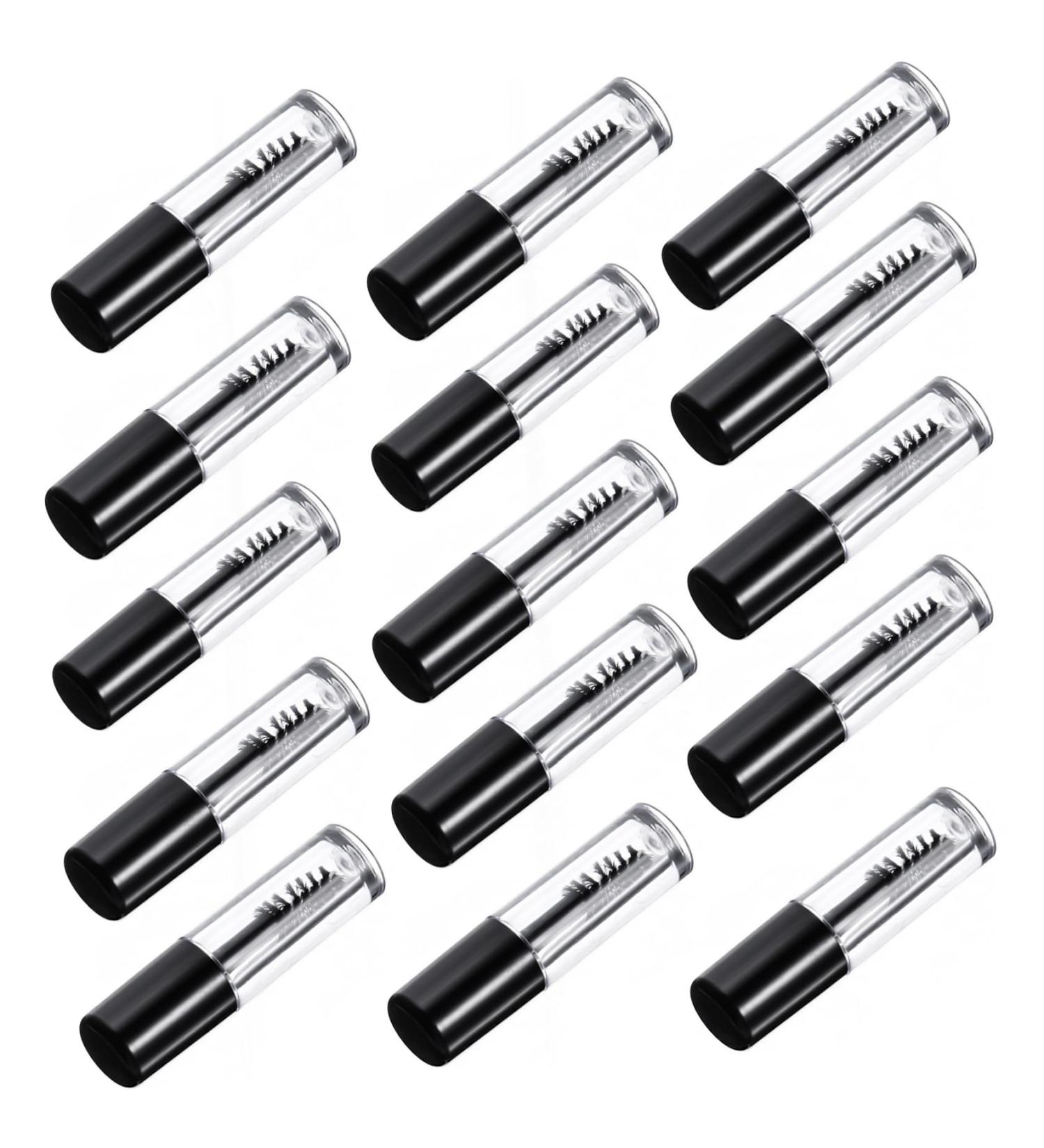 NOLITOY 20pcs Empty Eyelashes Lip Gloss Clear Mascara Tube Mascara Tubes Empty Miss Self Made Eyelash Brush - Buy Online on GoSupps.com