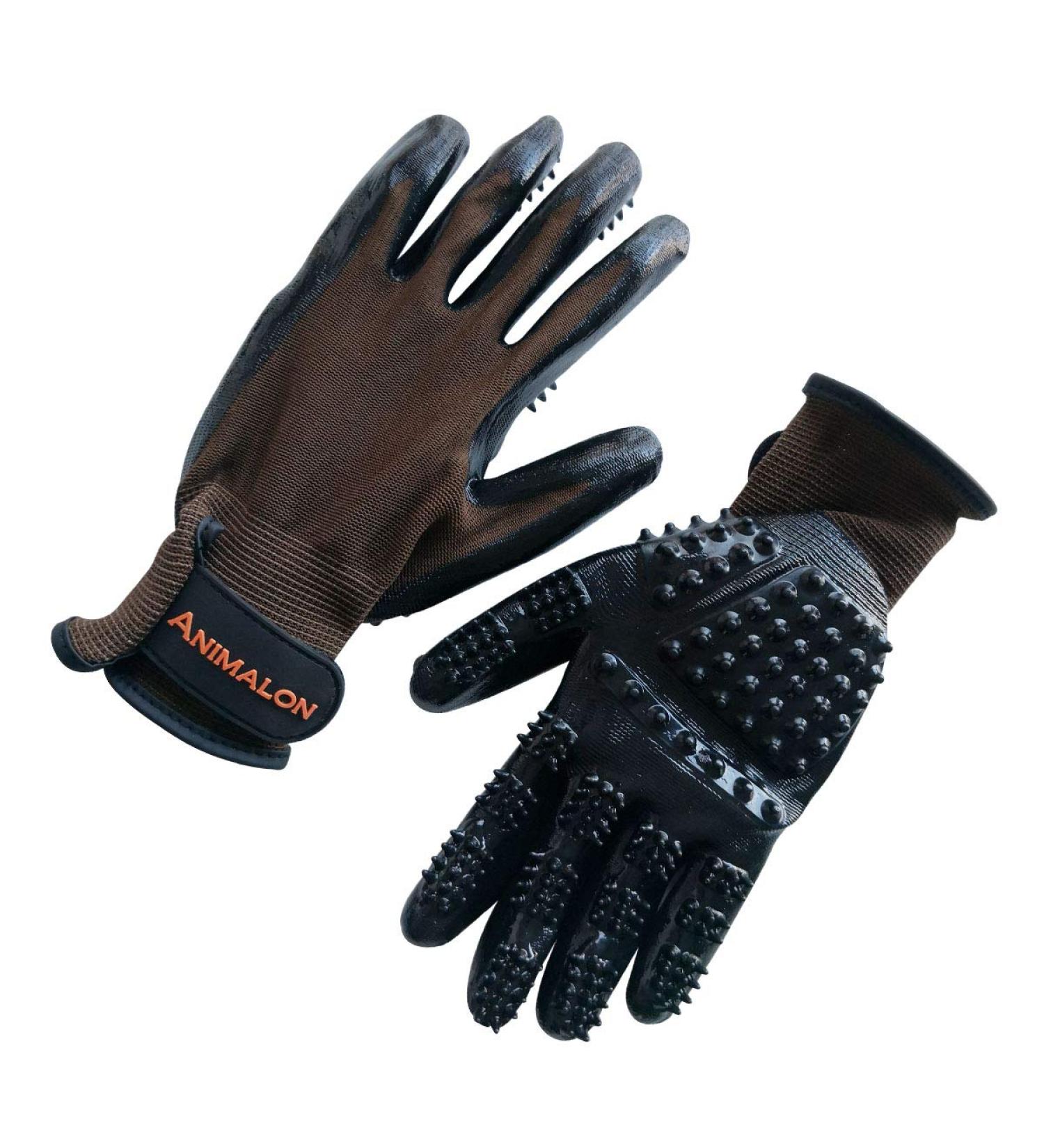 Animalon Fur Care Glove Double Pack | Innovative Rubber Glove for Horse & Dog Fur - XS Size - Buy Online on GoSupps.com