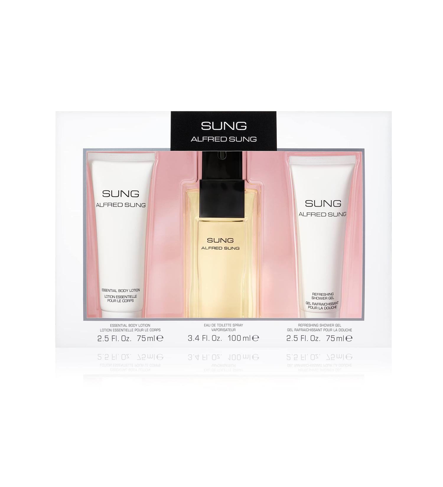 Alfred Sung Women's Fragrance 3 Piece Gift Set