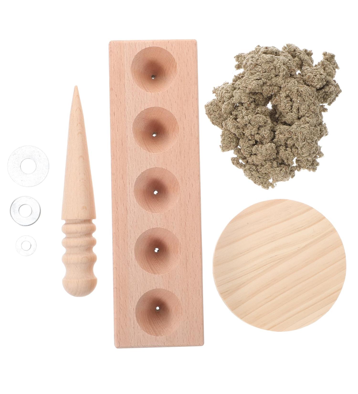 Fomiyes 1 Set WOOTE MOLD Massage Devices - Moxa-Form Warmwood Tools for DIY Moxibustion - Premium Household Molding Stock - Buy Online on GoSupps.com