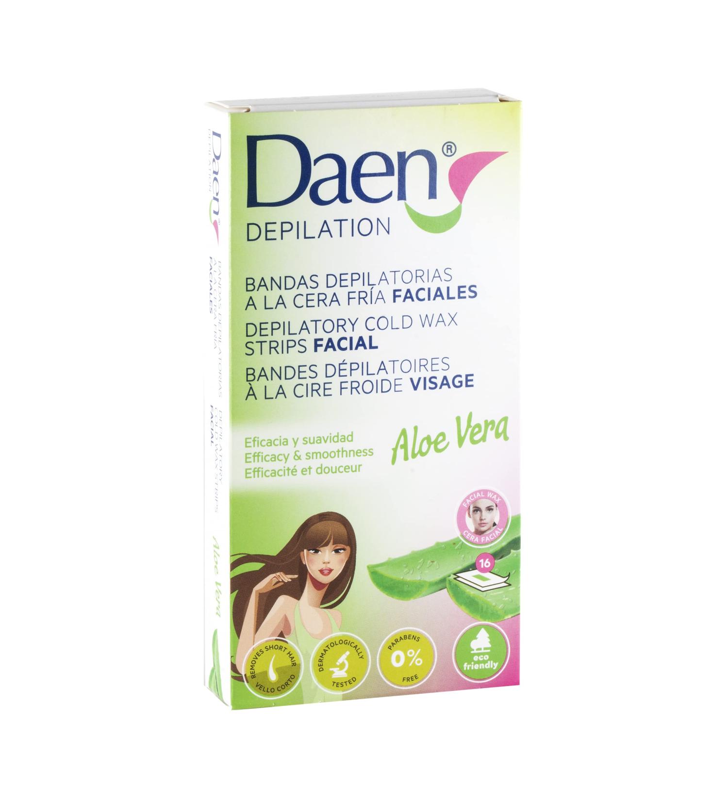 Bandas Faciales 16 U. Aloe Vera