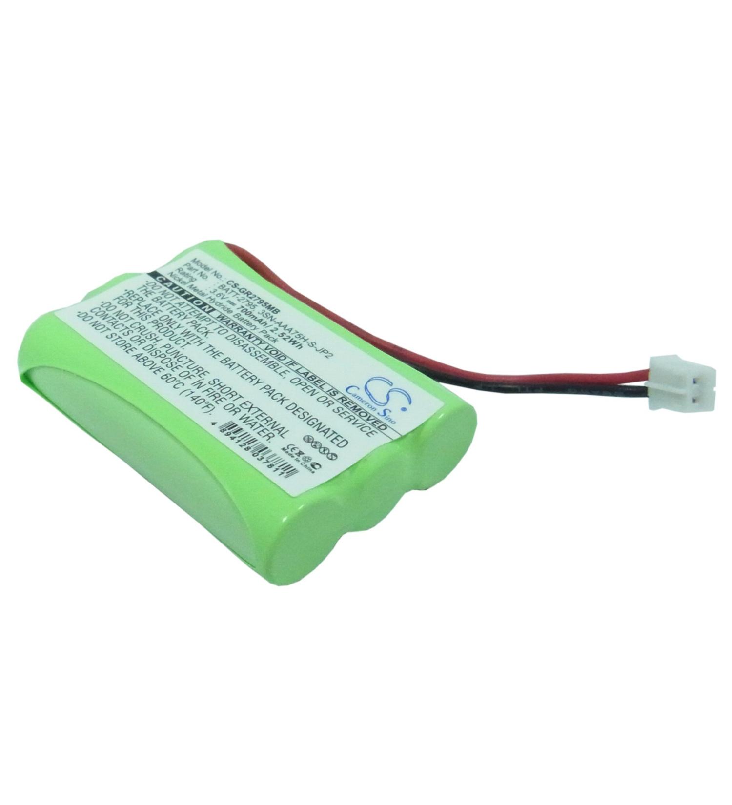 Replacement Battery for GRACO 2796VIB1 / 2791DIGI1 / 2791DIG1 700mAh 3.6V Compatible Battery | Fast International Shipping - Buy Online on GoSupps.com
