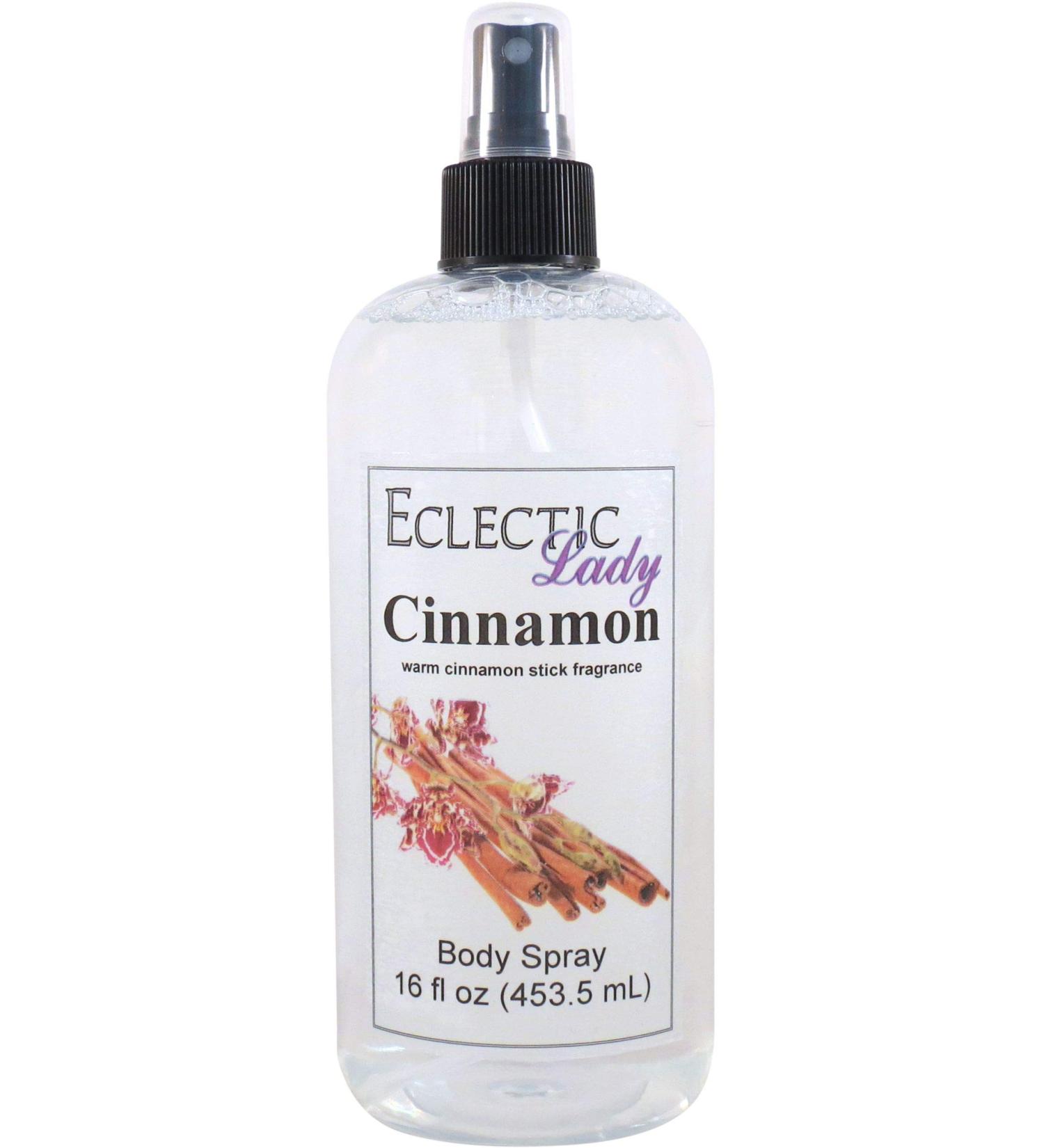 Cinnamon Body Spray 16 ounces Body Mist for Women with Clean Light & Gentle Fragrance Long Lasting Perfume with Comforting Scent for Men & Women Cologne with Soft Subtle Aroma For Daily Use Regular Strength 16 Fluid Ounces - Buy Online on GoSupps.com