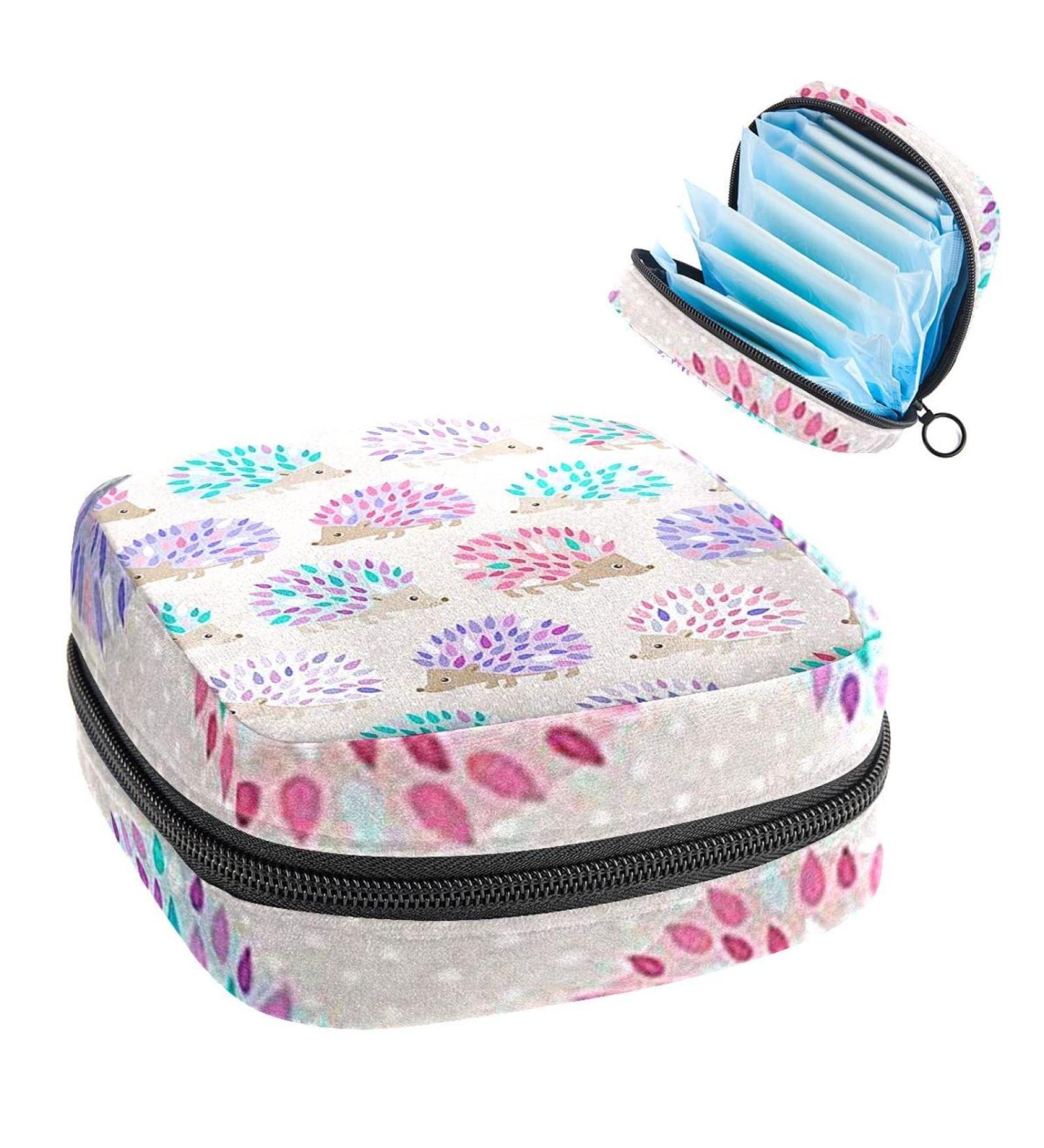 GIAPB Period Bag - Colorful Animal Polkadot Travel Makeup Storage Pouch - Buy Online on GoSupps.com