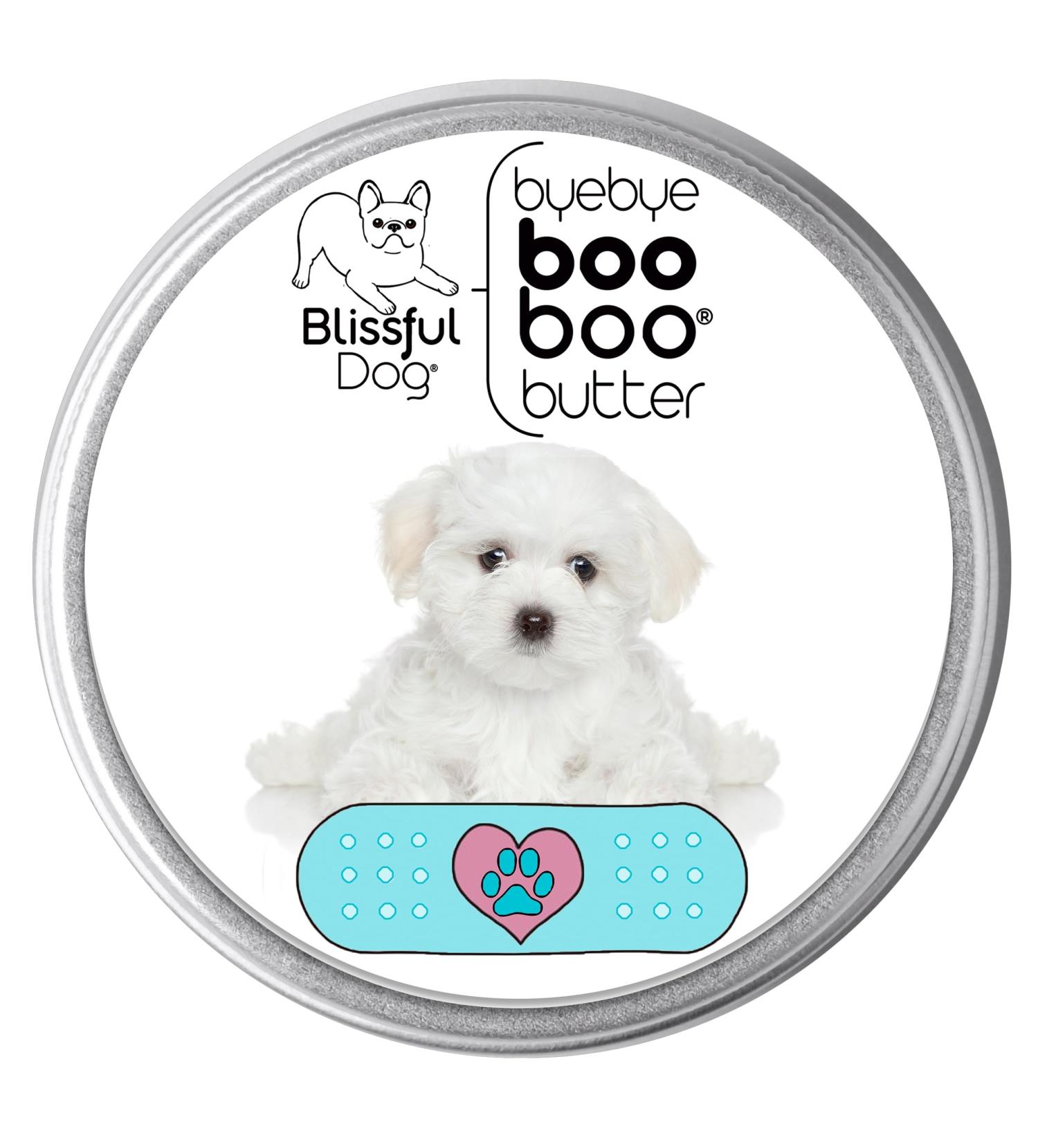 Buy The Blissful Dog Maltese Booboo Butter 1 oz TIN - Soothing Pet Care for Skin Relief | International Shipping Available - Buy Online on GoSupps.com