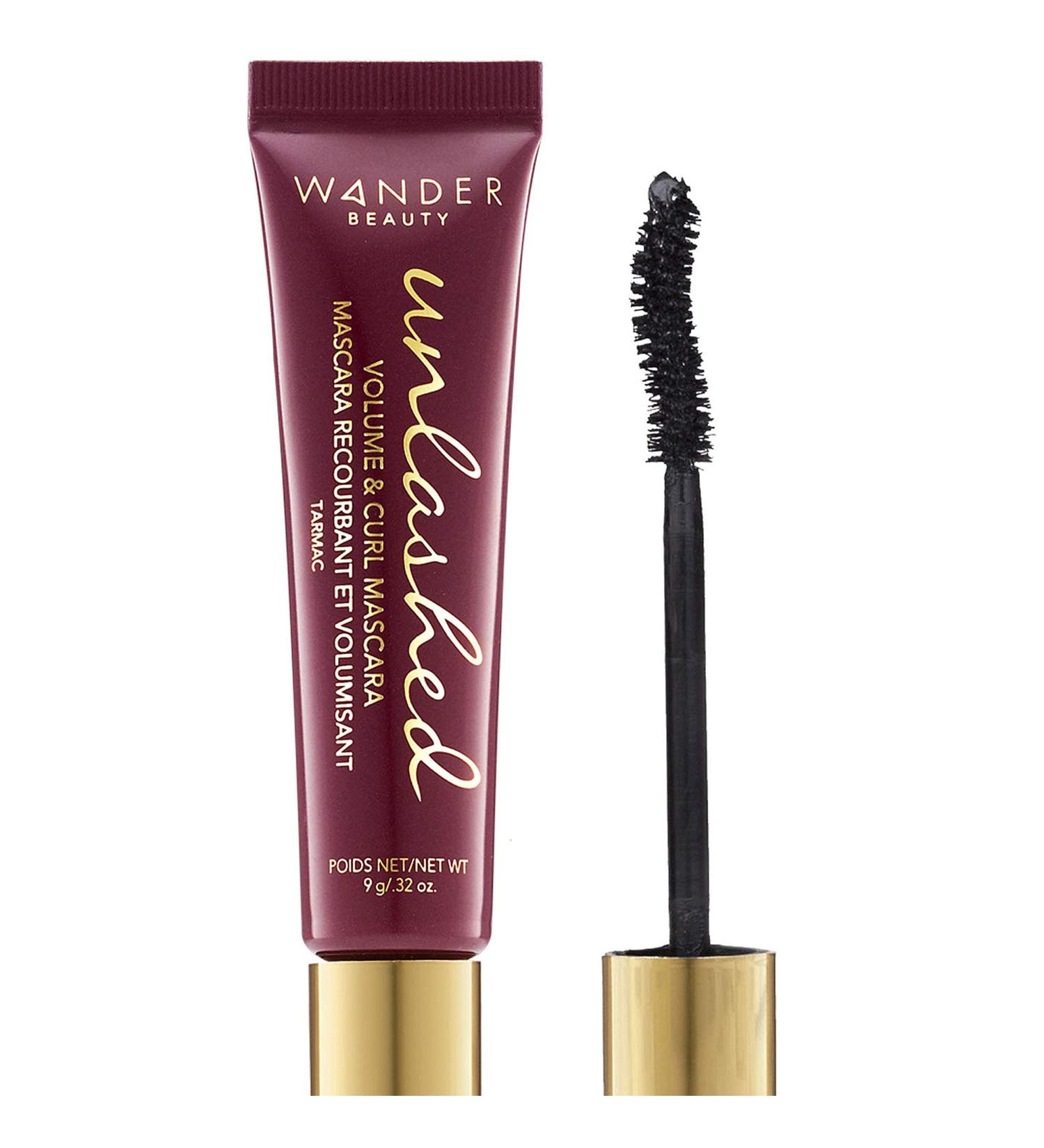 WANDER BEAUTY UNLASHED Volume & Curling Mascara - Cruelty Free, Gluten Free, Lash Conditioning & Strengthening Mascara for Voluminous, Lengthened Lashes - 0.32 oz - Buy Online on GoSupps.com
