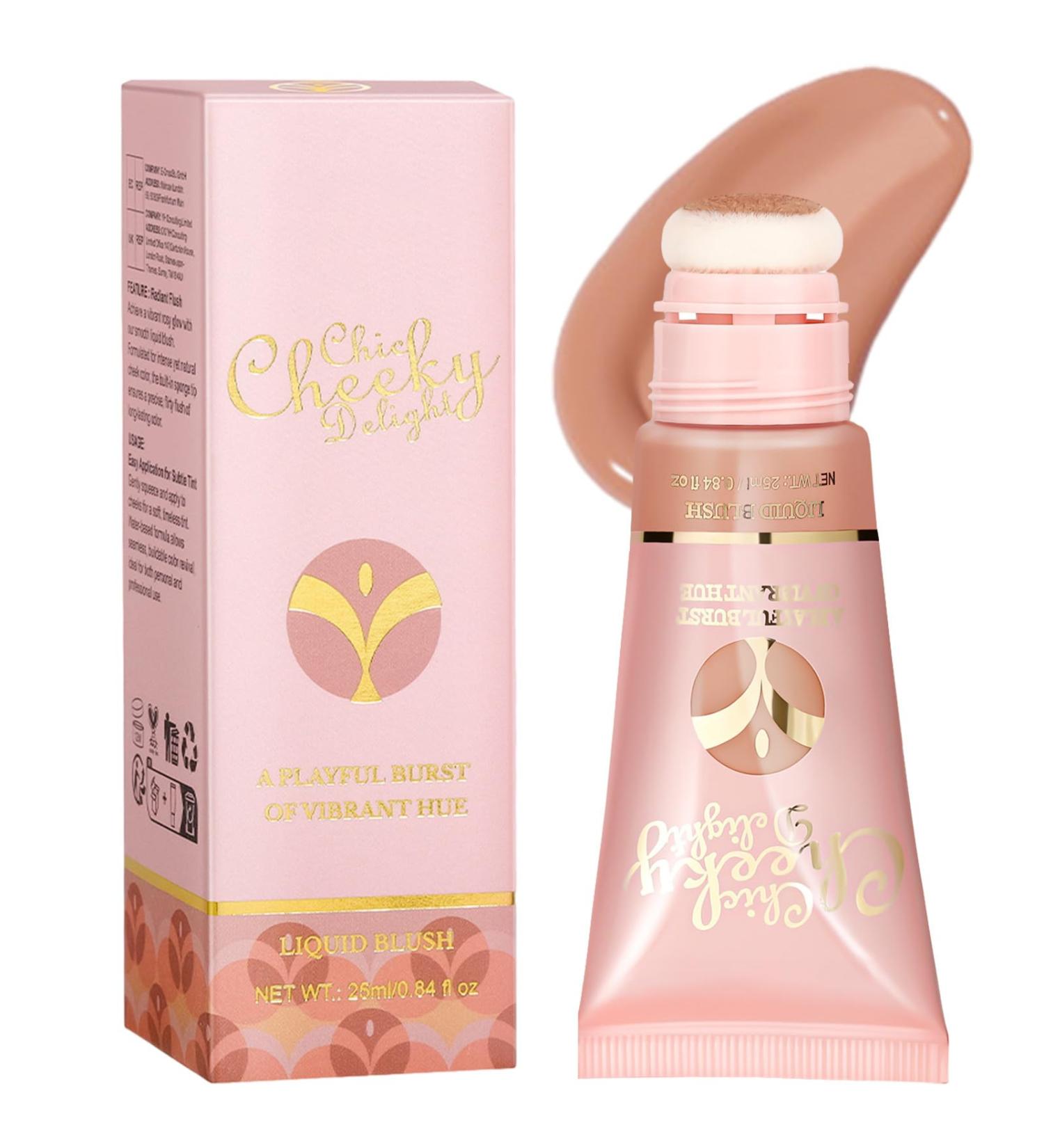 Matte Face Blush | Long-Lasting Face Blusher Non-Greasy | Portable Blush Stick with Cushion Applicator for Home Gathering Dating Working Traveling Dtt 02 - Buy Online on GoSupps.com