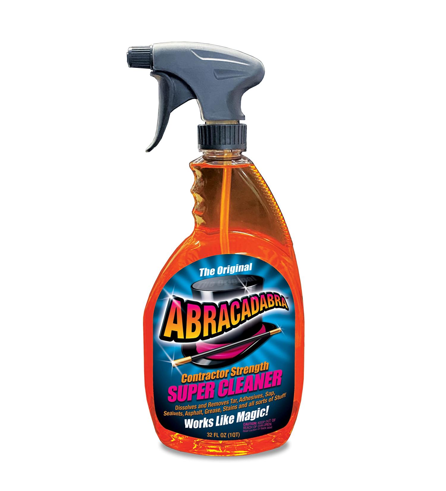 Abracadabra Contractor Strength Super Cleaner - Quick Removal of Tar Adhesive Asphalt Grease & Stains for All Surfaces - Shop Internationally - Buy Online on GoSupps.com