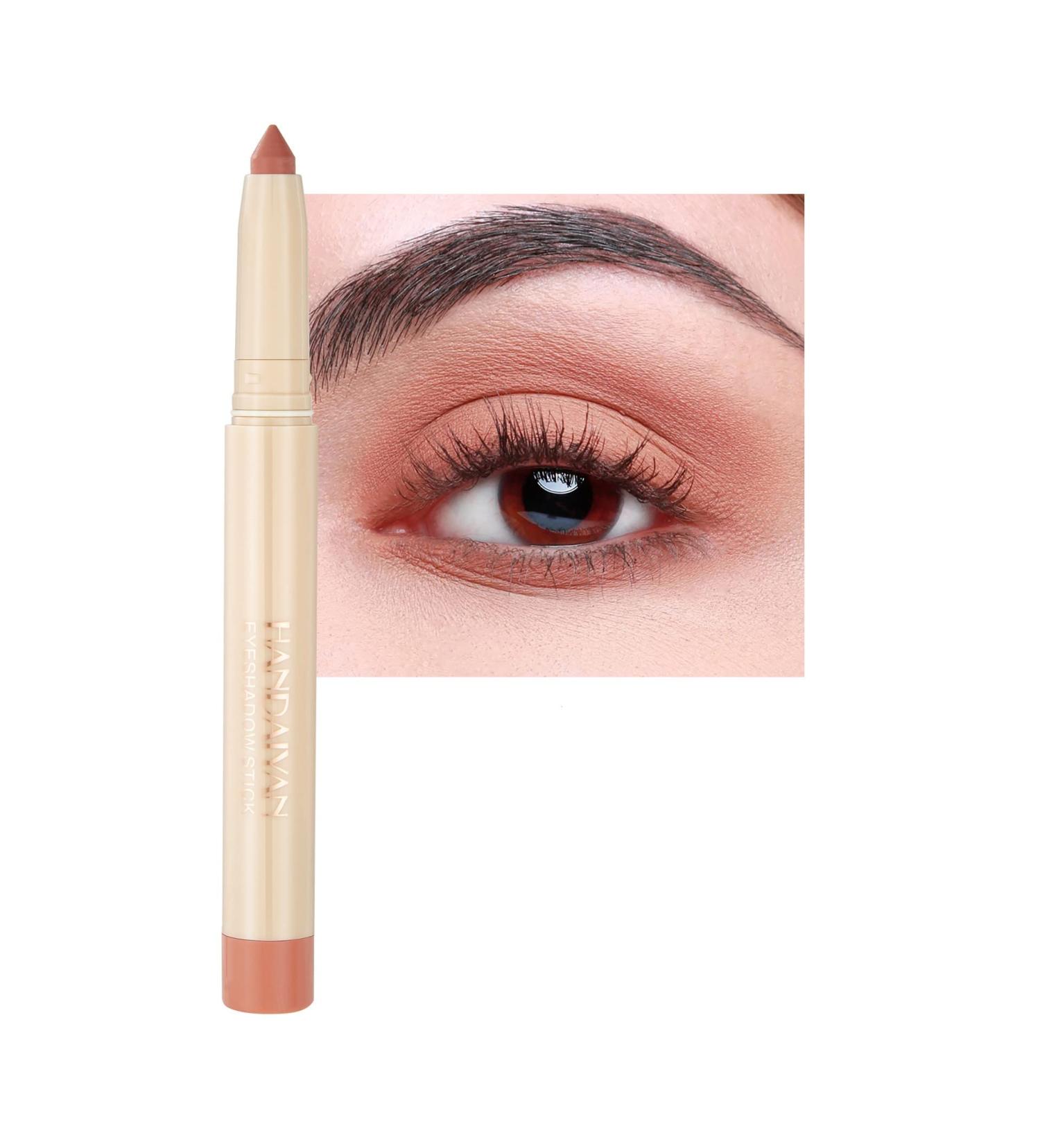 PICKX Cream Eyeshadow Stick Waterproof and color lasting eye shadow color-rich eyeshadow matte & pearlescent eyeshadow Fine-nib eyeshadow for detailed lines delicate and compact suitable for gift (19) - Buy Online on GoSupps.com