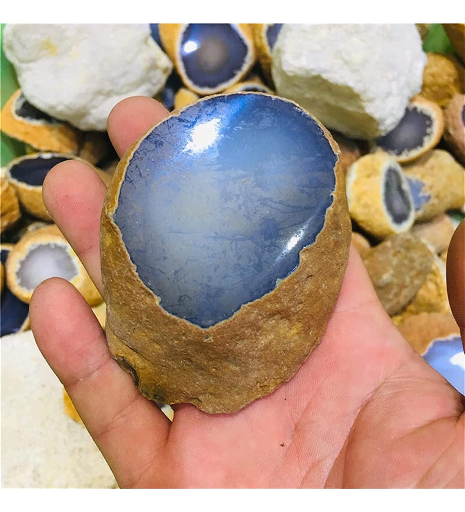 Minerals Stones 280-300g Natural Agate raw Stone Cut raw Stone Decorative specimens Crystal Stones Decoration Draw QINTINYIN - Buy Online on GoSupps.com