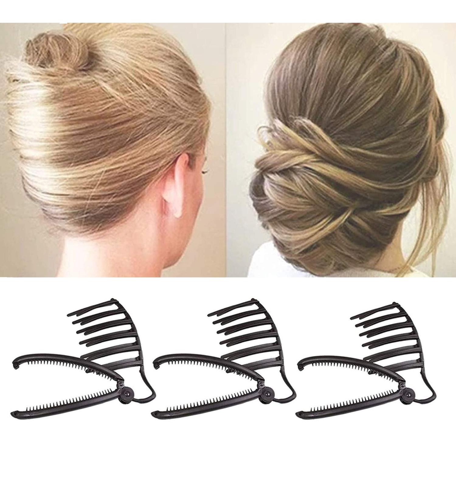 Stylish Braided Hairpin for Quick French Twist | Modern Spiral Hair Clip for Messy Bun Styling - Hair Accessories - Buy Online on GoSupps.com