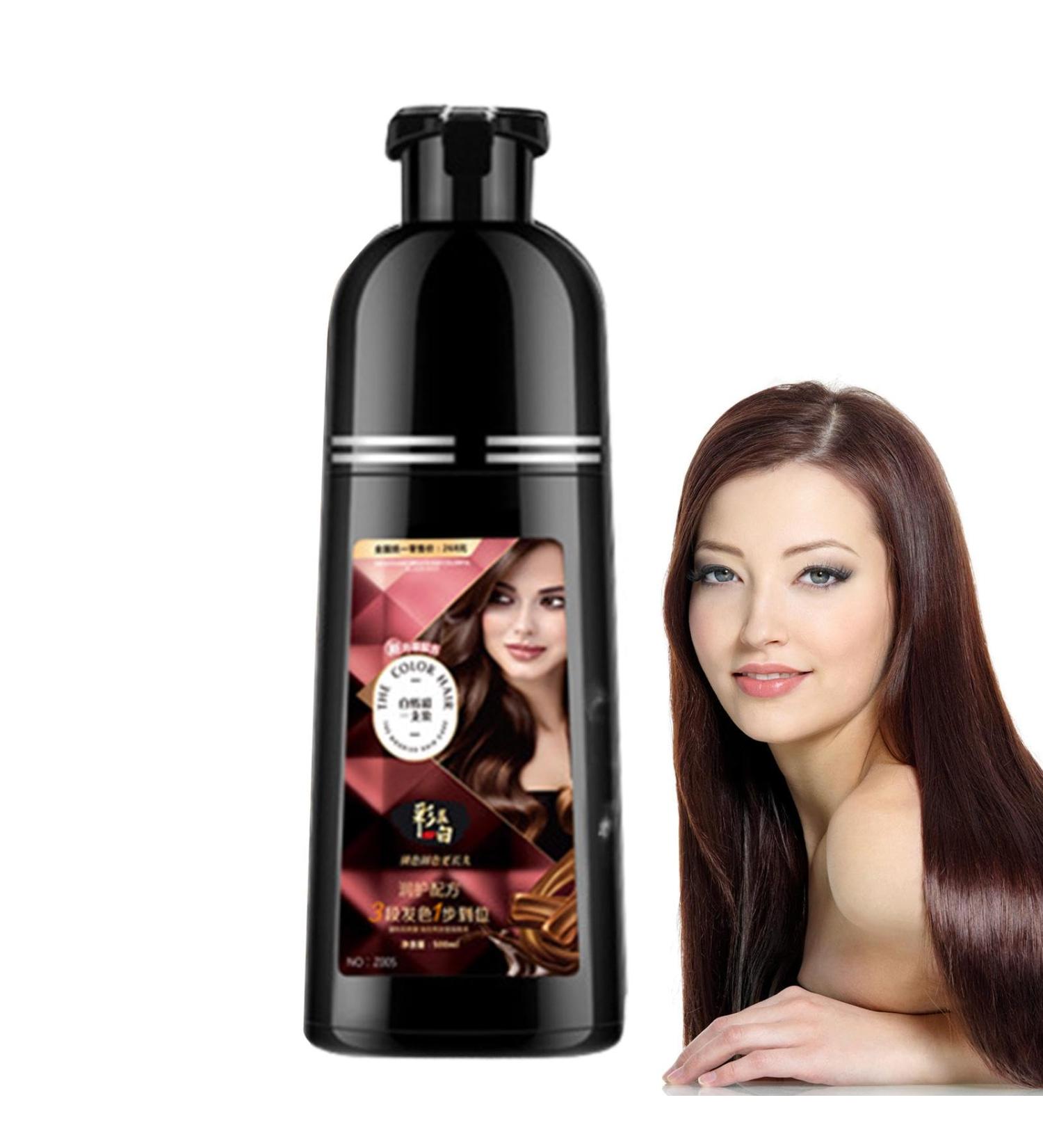  Kasmole Natural hair coloring shampoo hair coloring shampoo for women | Instant Color Shampoo Rich Lather 450ml Deep Cleansing Hair Care Solution - Buy Online on GoSupps.com