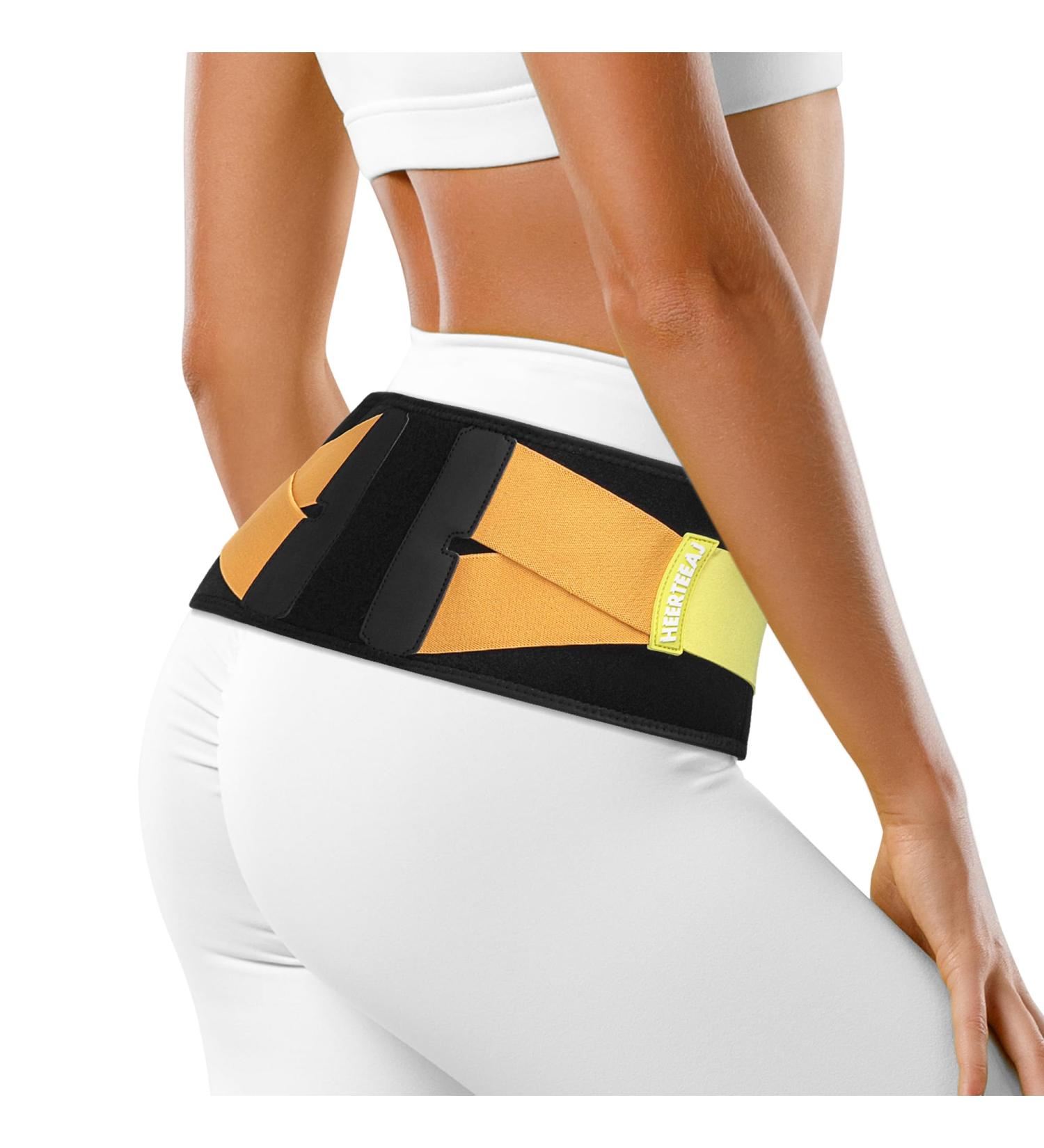 Sacroiliac Support Belt for Women - Extra Support Stays for Pelvic Pain Relief Hip & Lower Back Support Sciatica Relief - 360 Anti-Slip Design (L/XL - Buy Online on GoSupps.com