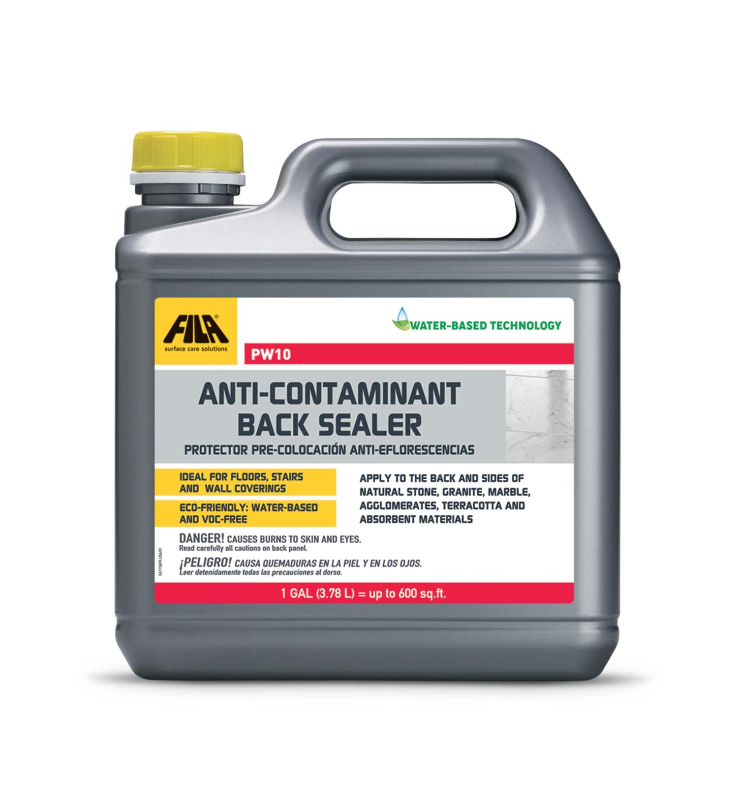 FILA Surface Care Solutions PW10 1GAL Anti-Contaminant Back Sealer - Water-Based No Color - International Shipping Available - Buy Online on GoSupps.com