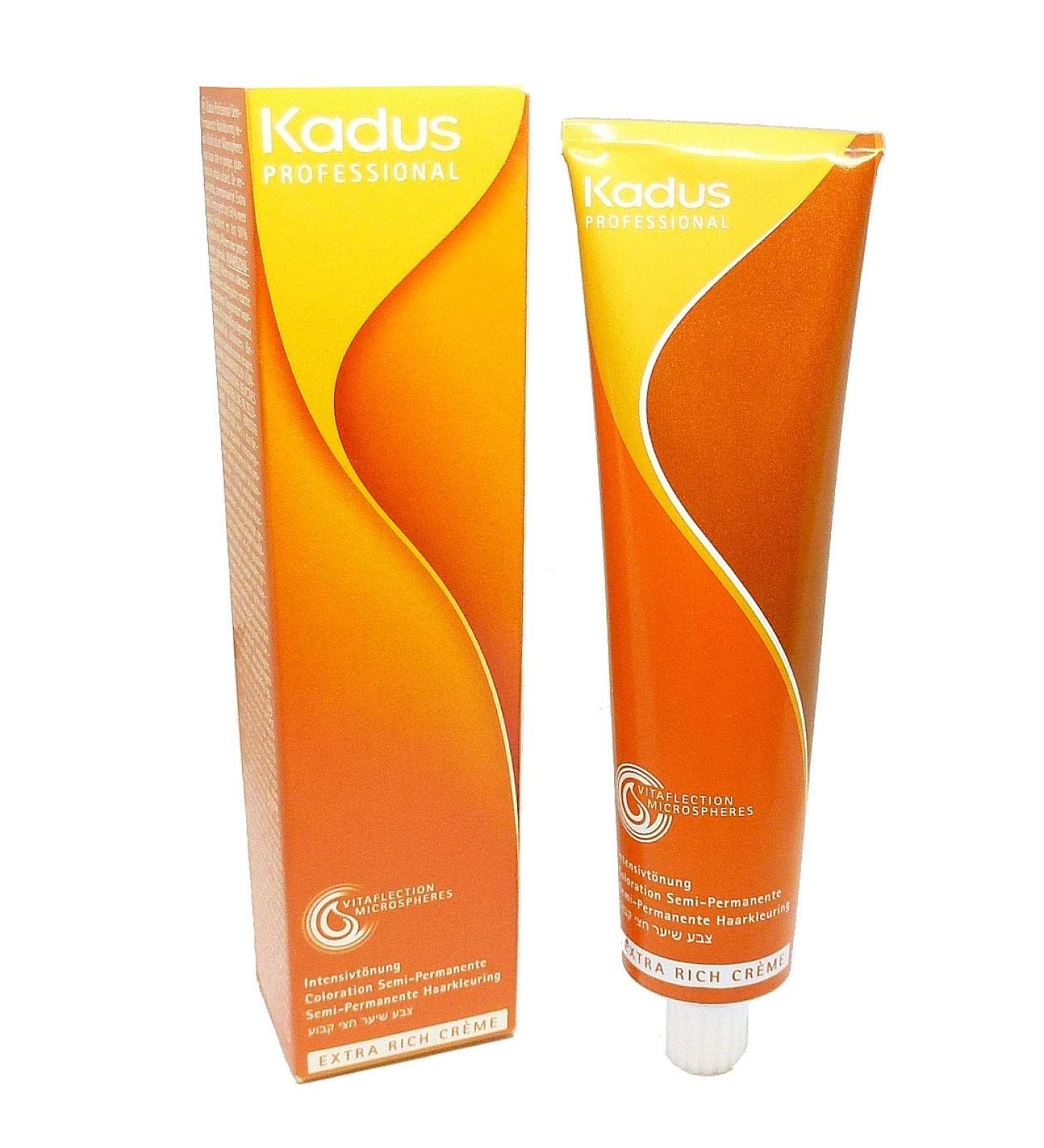 Kadus Professional Demi Permanent Coloration Intensive tint hair color 60ml - 10/73 light-light blonde brown-gold