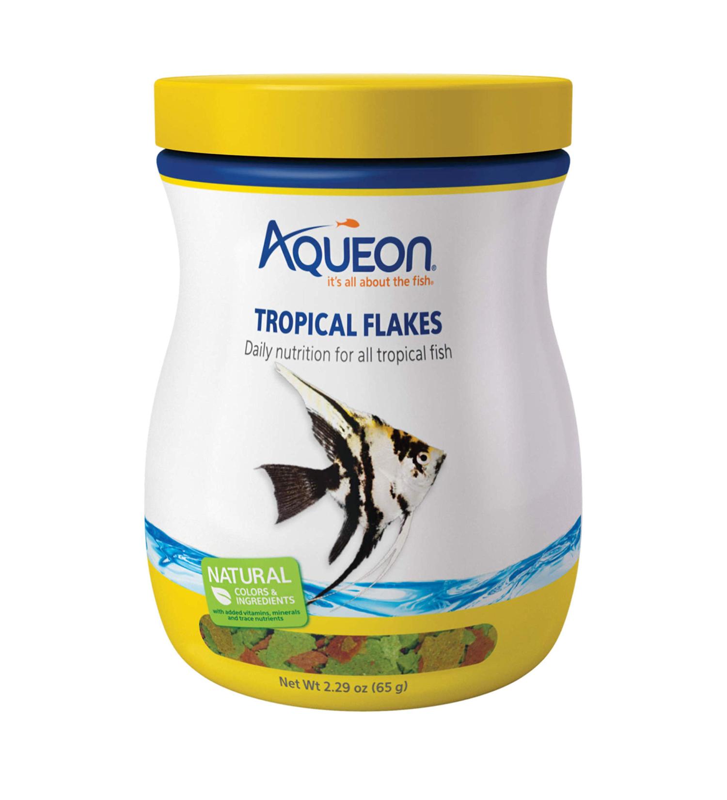 Aqueon Tropical Flakes - Premium Fish Food for Vibrant Health & Color - Buy Online on GoSupps.com