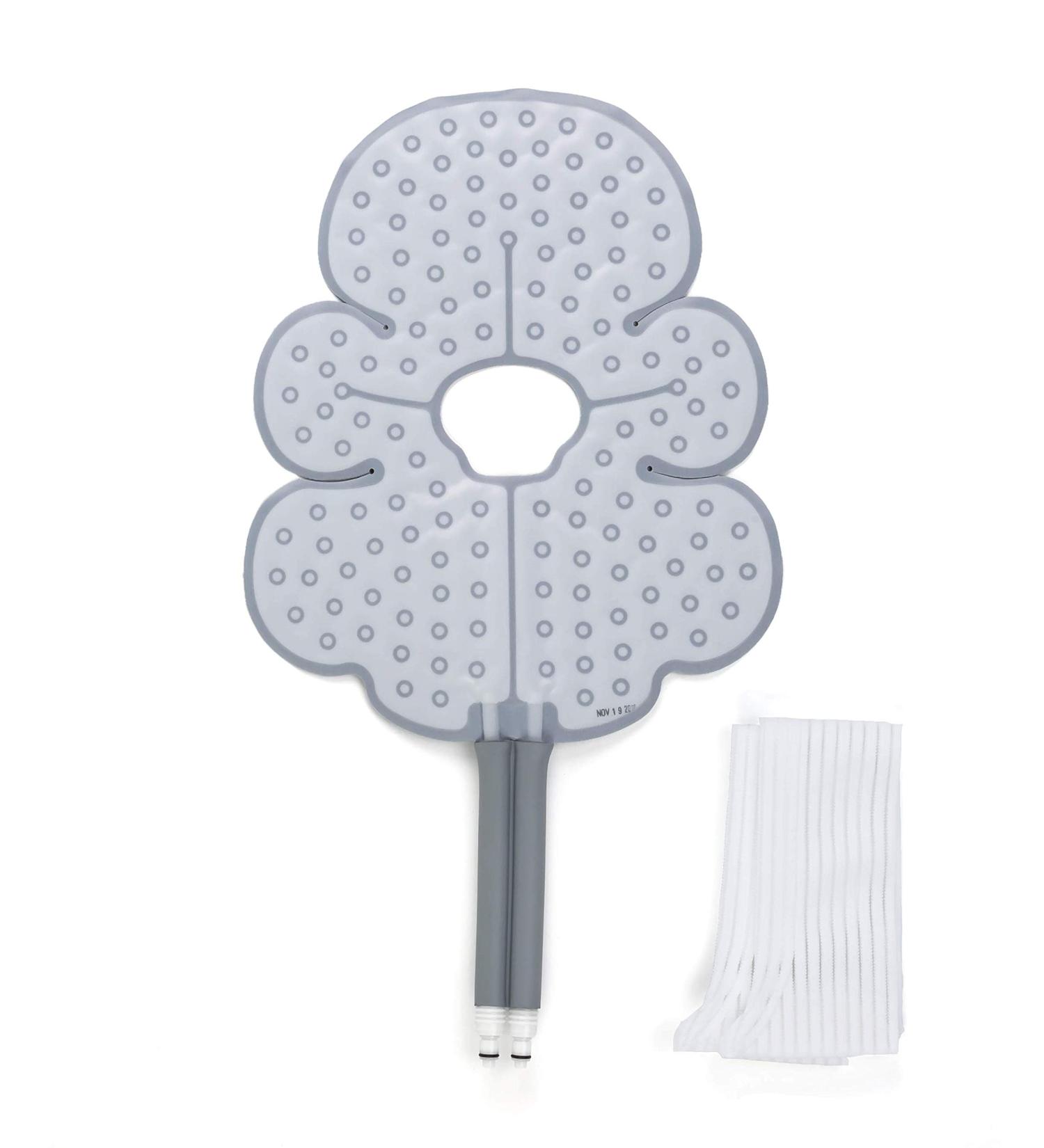 Ossur Cold Rush Knee Pad | Ergonomic Post-Operative Pain Relief | Compatible with Cryotherapy Machines | Includes Hose Connectors and Elastic Straps - Buy Online on GoSupps.com
