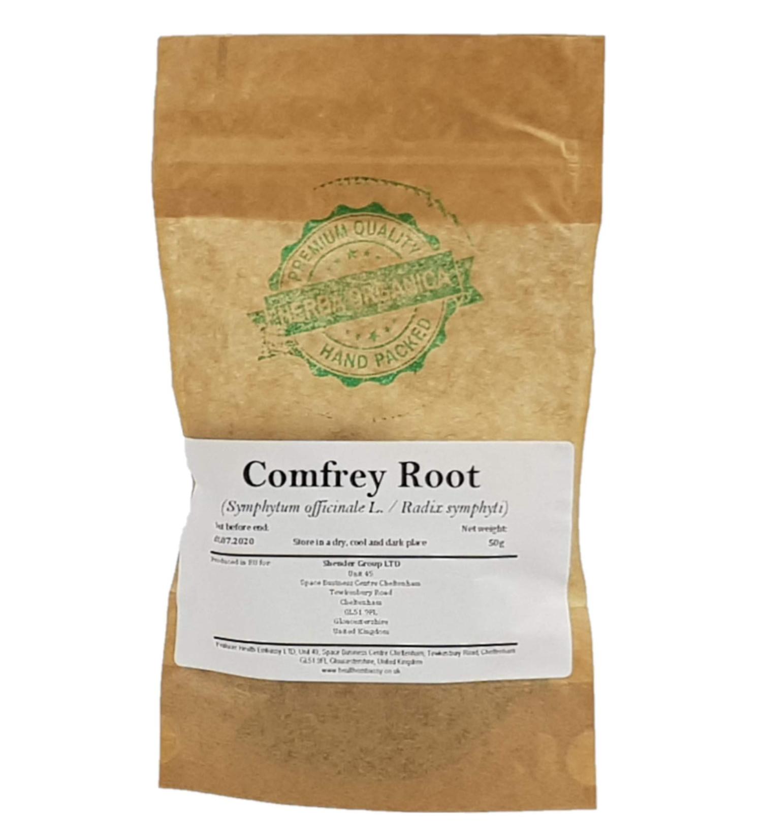 Comfrey Root - Symphytum Officinale L - Racine de Consoude # Herba Organica # (50g) - Buy Online on GoSupps.com
