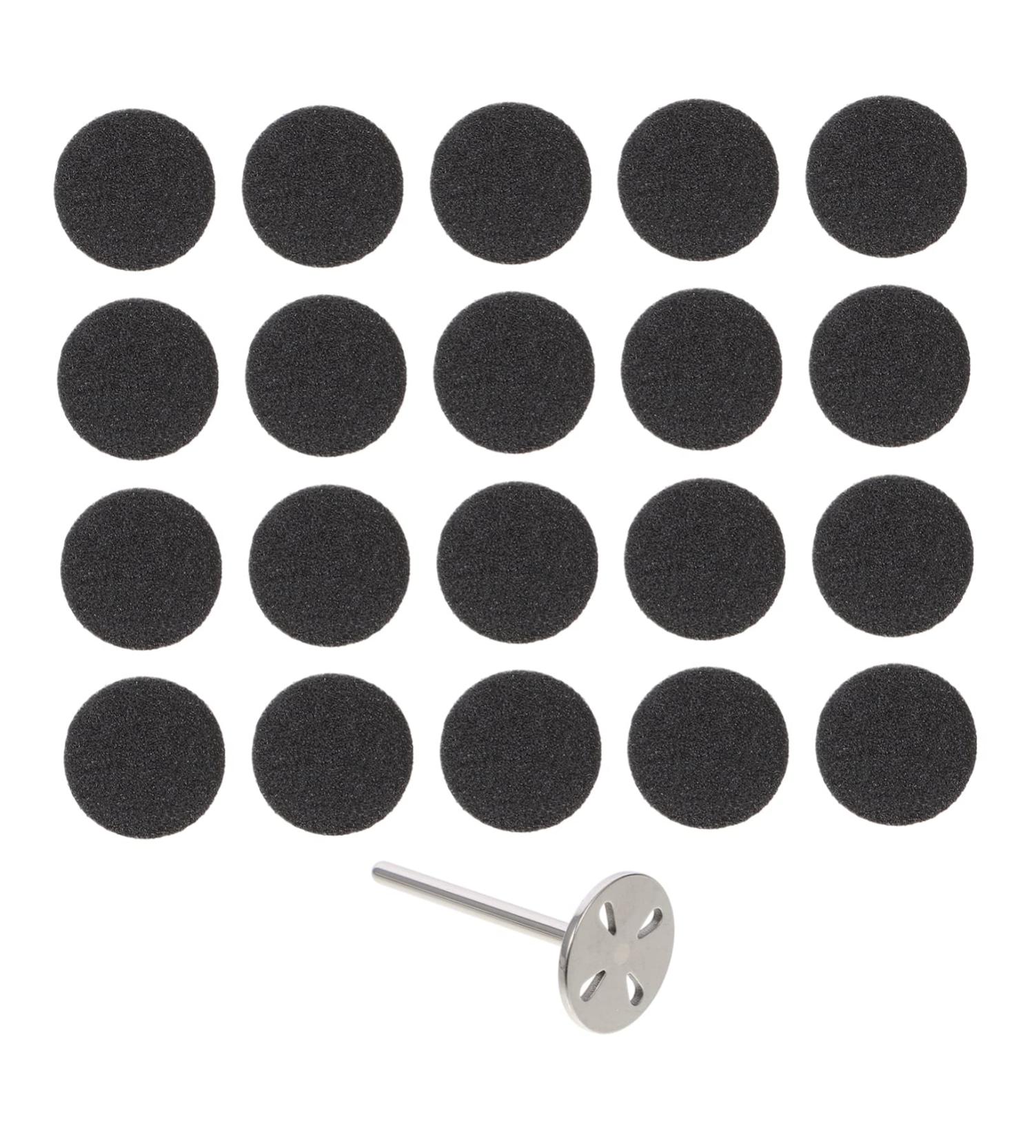 POPETPOP 4 Sets Nail Polishing Sheets Sandpaper pad disks Foot Sanding disc Nail disc bit Foot File Sandpaper Manicure Electric Nail Art Tool Sandpaper Disc Stone Sole of Foot Appendix - Buy Online on GoSupps.com