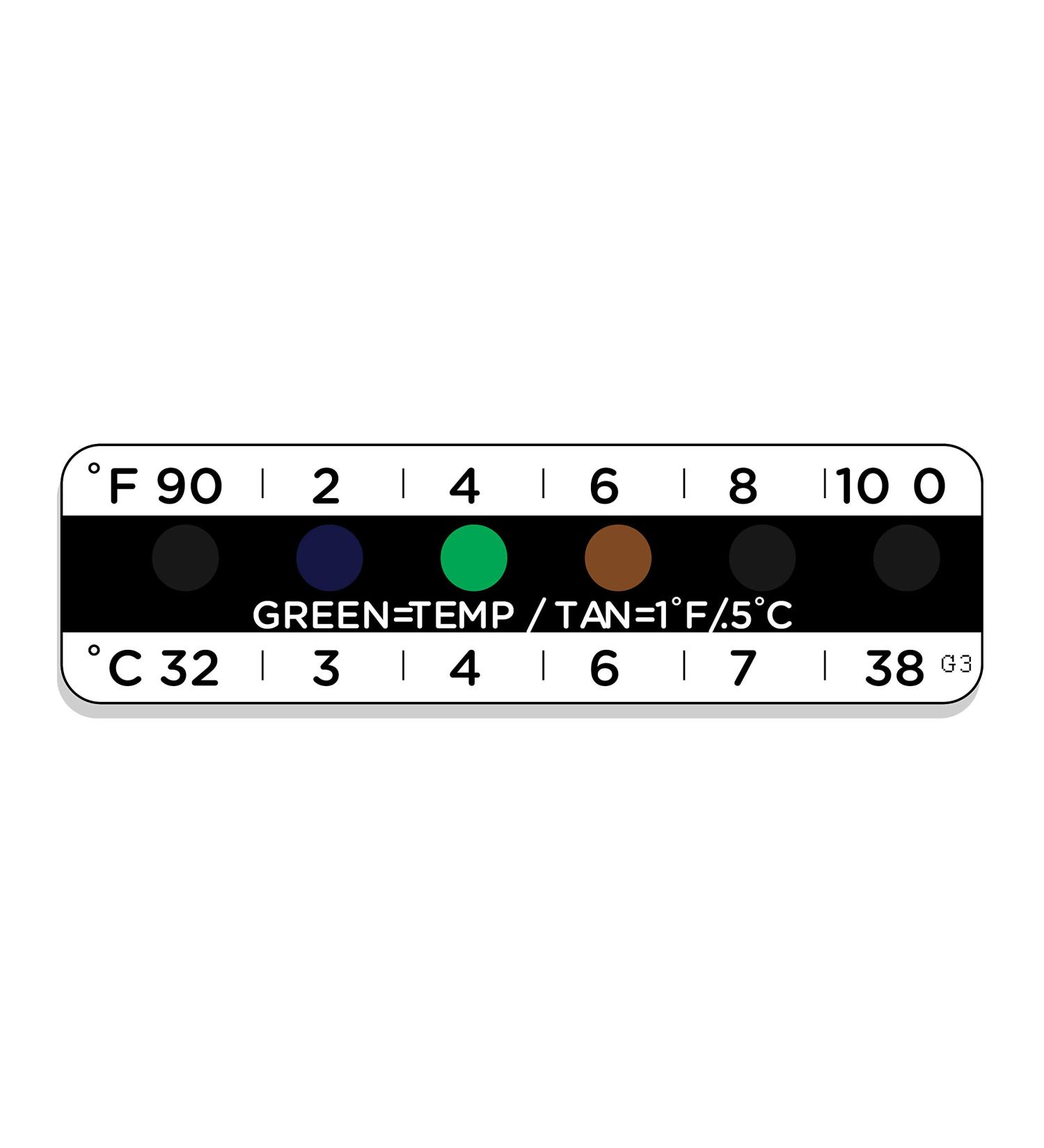 Temperature Strips for Urine Drug Testing: 25 Pack - Accurate Results Guaranteed - Buy Online on GoSupps.com