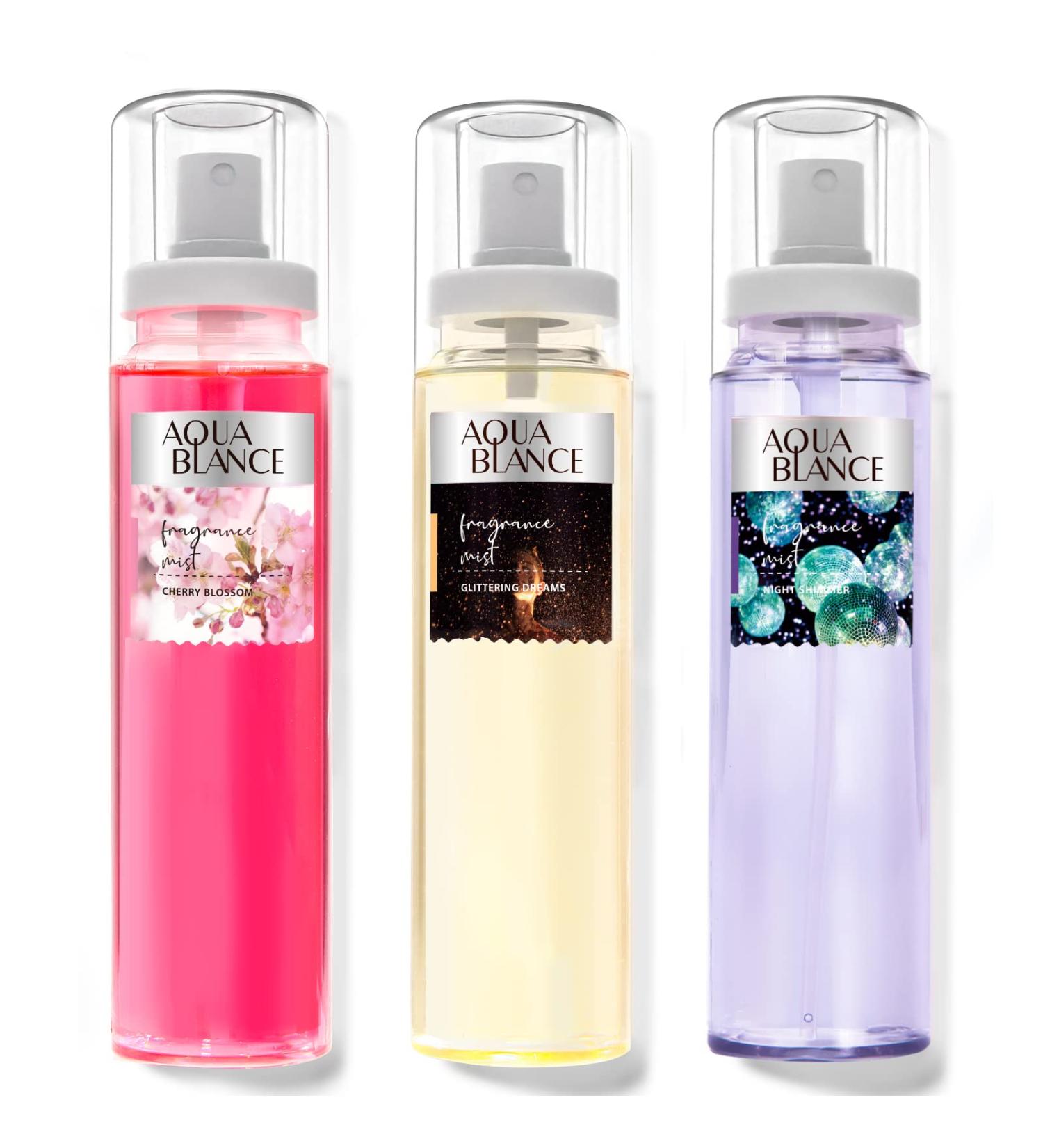 AQUA BLANCE Cherry Blossoms Body Spray Fragrance Mist for Women - Pack of 3 (11.7 Fl Oz) - Buy Online on GoSupps.com