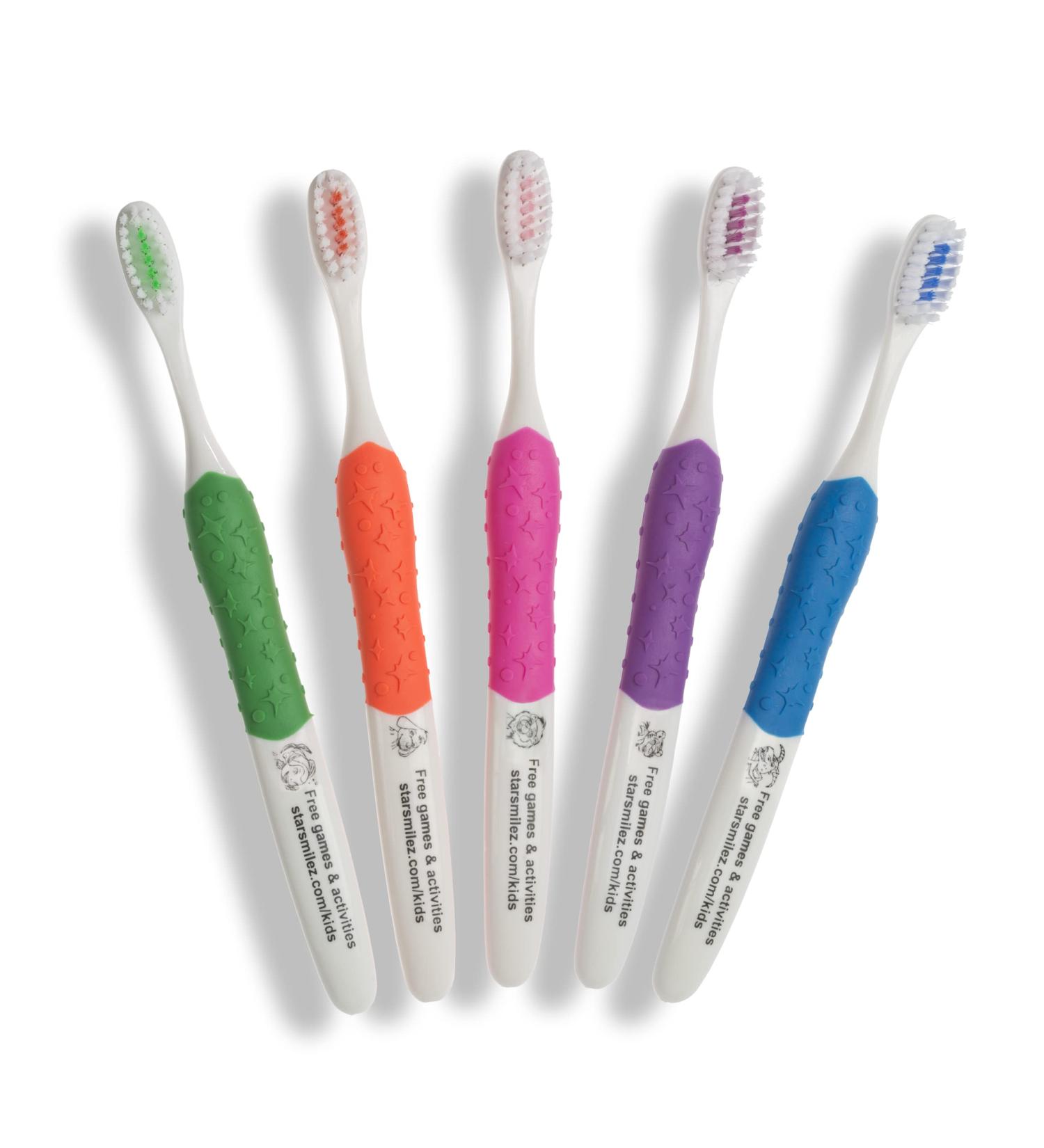 Ultra Soft Toothbrushes for Ages 6+ - 5 Count | Premium Oral Care for Kids - Buy Online on GoSupps.com