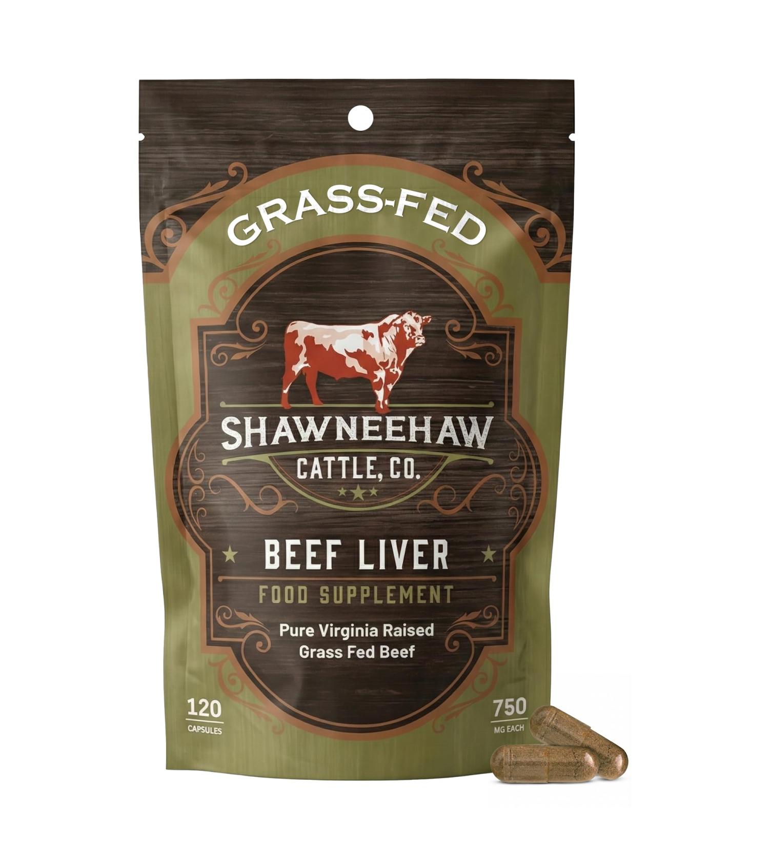Grass Fed Beef Liver Supplement - Freeze-Dried, Nutrient-Dense Beef Liver Capsules w/Vitamin A, Folate, Vitamin B12 - Organ Supplements for Joint Support, Collagen Synthesis & Overall Well-Being - Buy Online on GoSupps.com