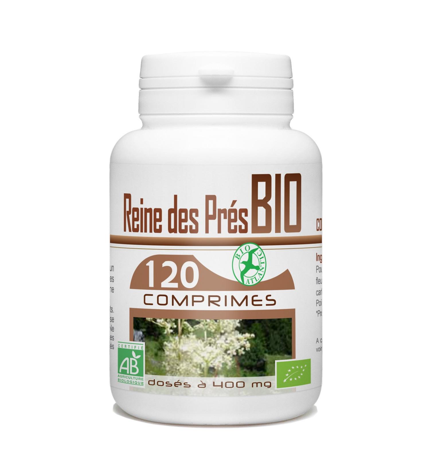 Meadowsweet Organic - 400 mg - 120 tablets - Buy Online on GoSupps.com