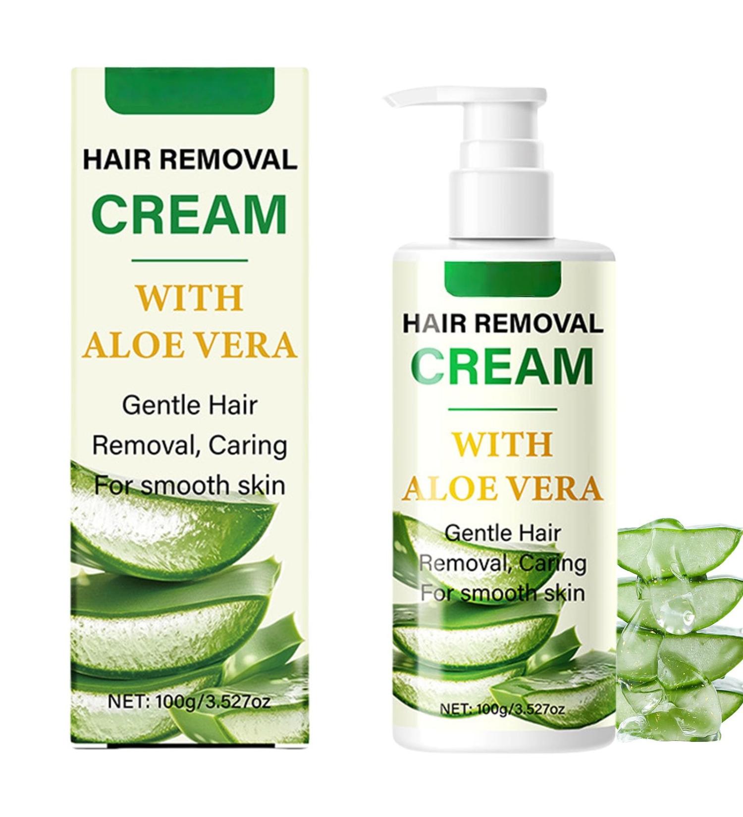 Cr me d' pilation pour homme et femme d pilatoire indolore l'aloe vera cr me d' pilation du visage pour peaux sensibles et intimes hydratante douce - Buy Online on GoSupps.com