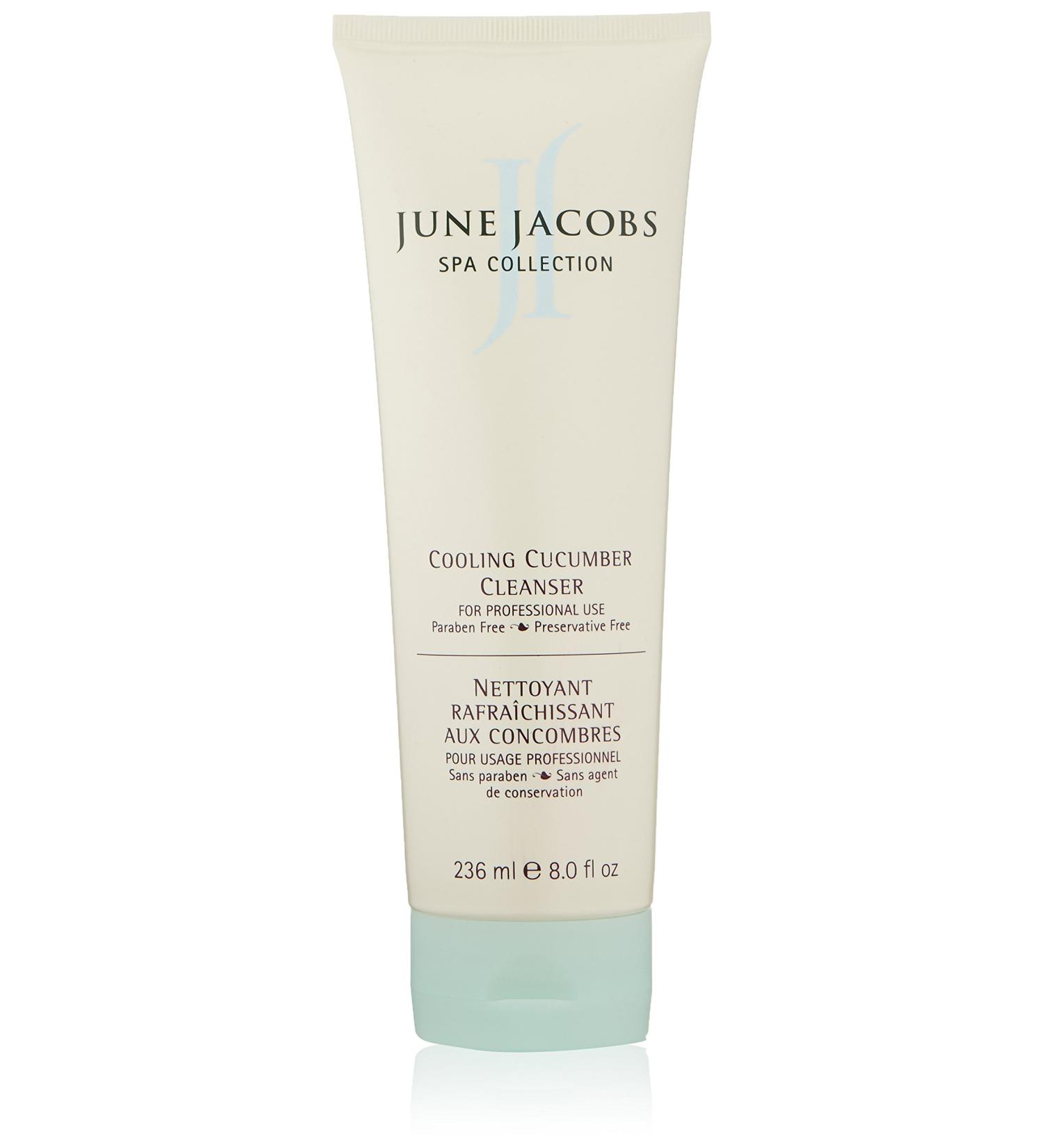 June Jacobs Cooling Cucumber Cleanser - 8 Fl Oz | Refreshing Facial Cleanser for All Skin Types | International Shipping Available - Buy Online on GoSupps.com