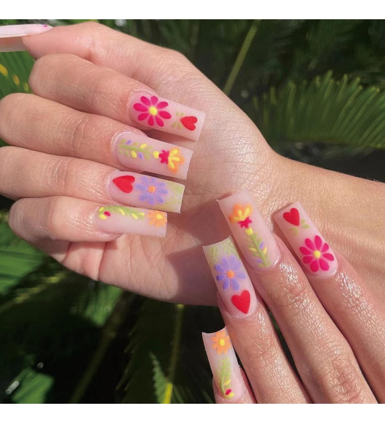 24Pcs New Fake Nails Press On Gradient Light Green Striped Diamonds Wearable High Fashion Detachable Manicure with Jelly Glue LTM1130