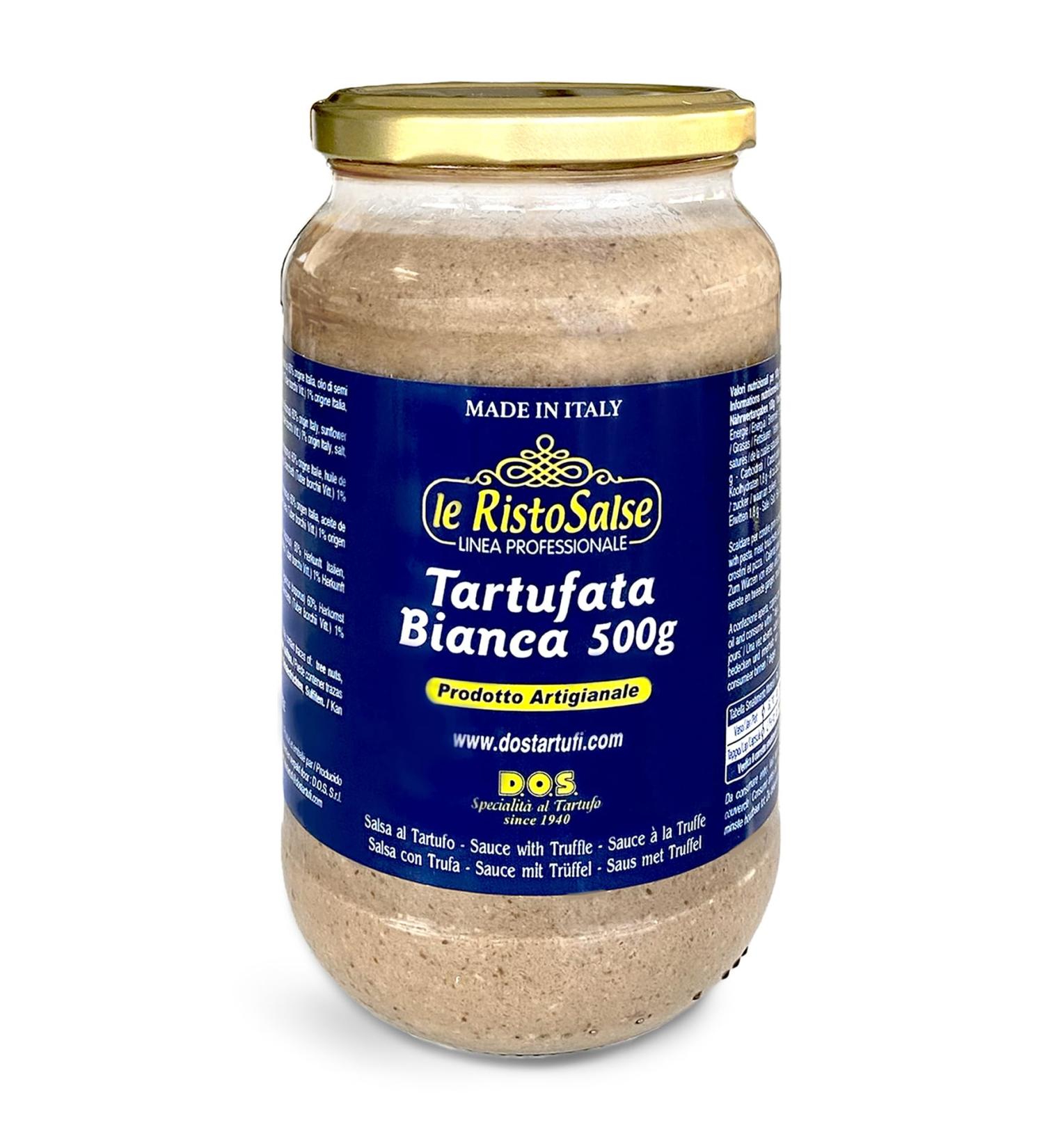 White Truffle Sauce 500 grams - Used in Restaurants and Chefs - Italian Artisan Product - Buy Online on GoSupps.com