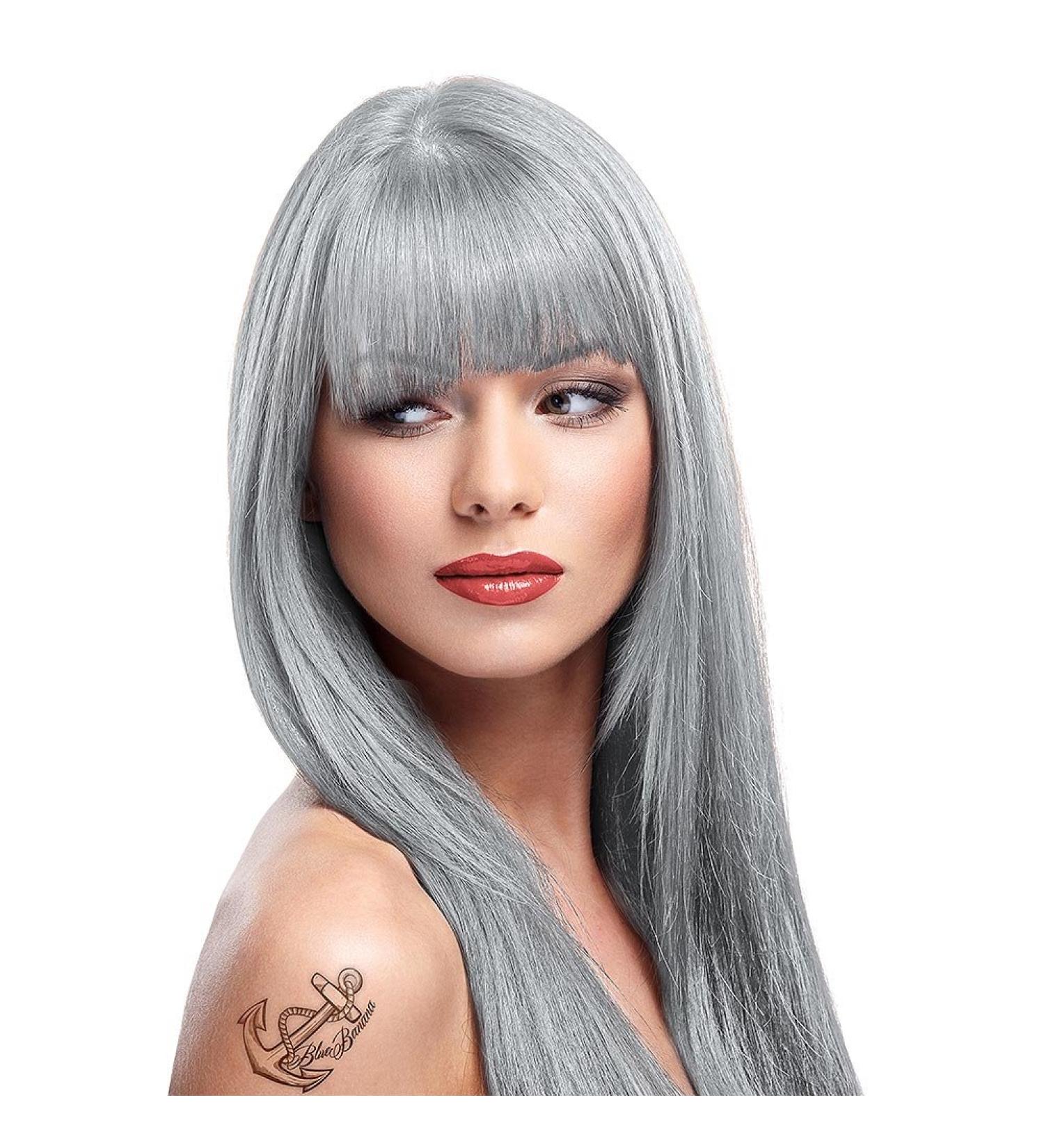 2 X La Riche Directions Semi-Permanent Hair Color 88ml Tubs - Silver