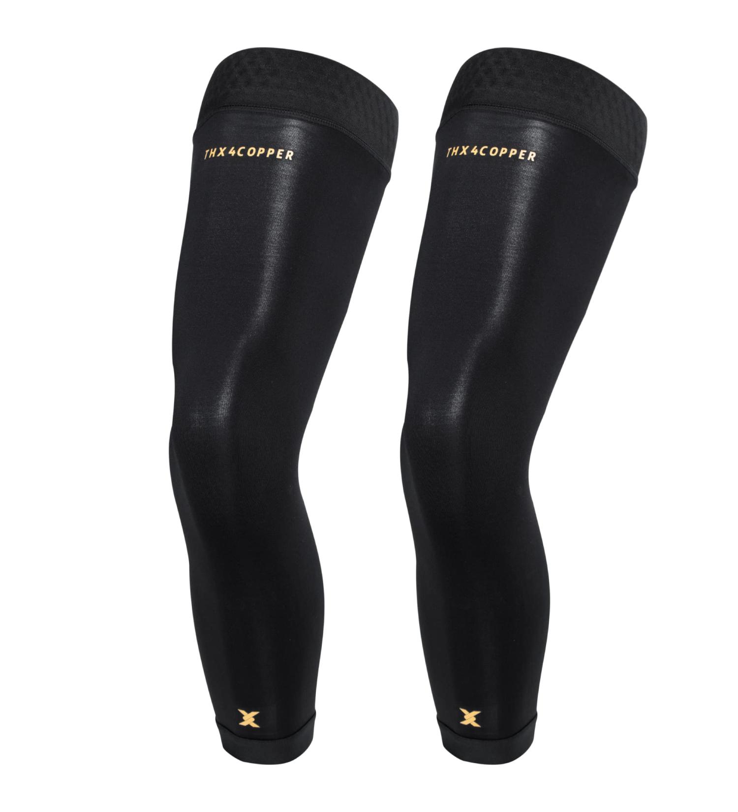 THX4COPPER Compression Full Leg Sleeves (Pair) XX-Large - Boost Recovery & Performance | International Shipping Available - Buy Online on GoSupps.com