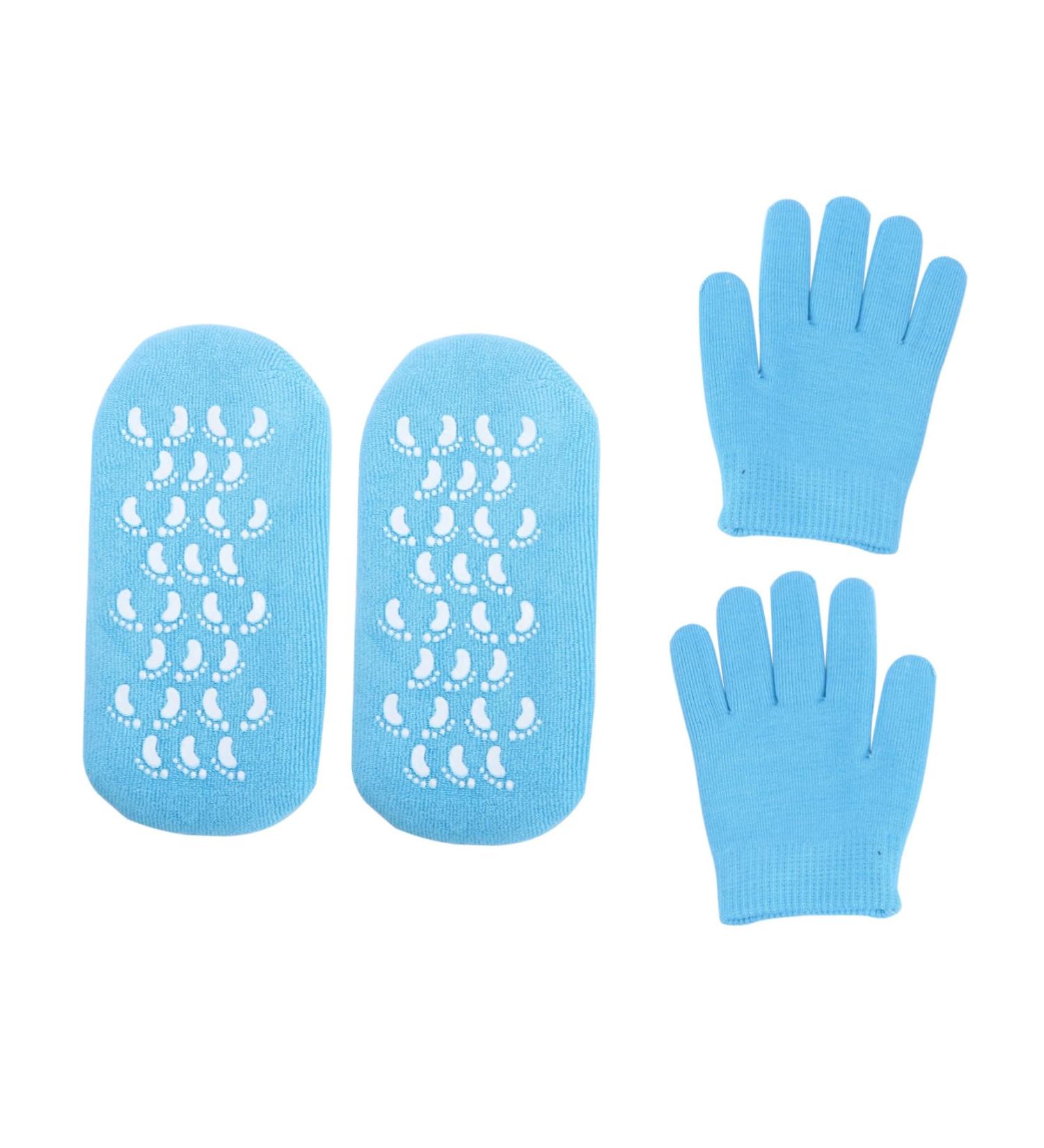  HAKIDZEL Cotton Spa With E Mineral Oil Moisturizing Gel Socks For Fresh Skin - Buy Online on GoSupps.com