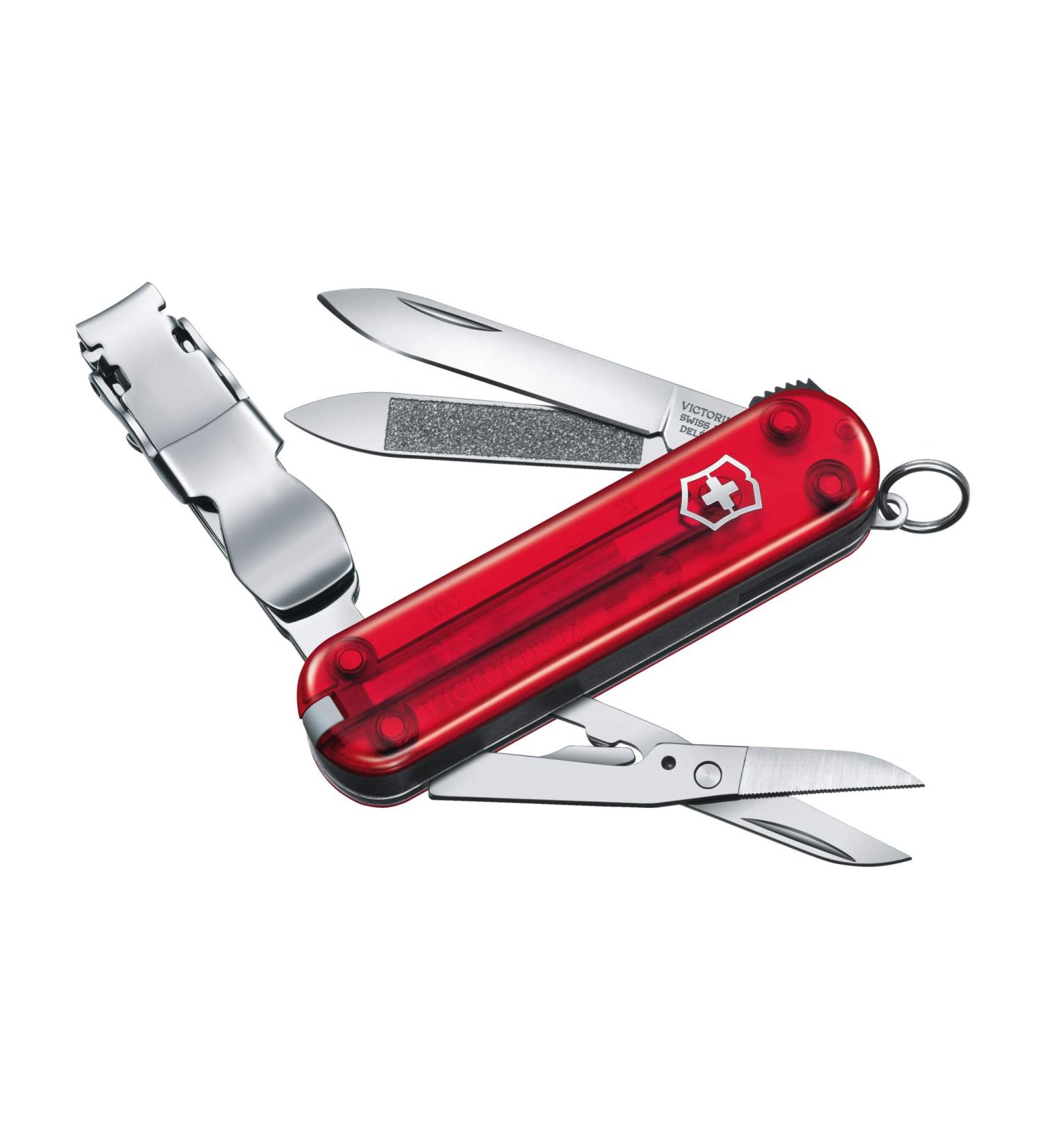 Victorinox Swiss Army Knife Nail Clip 580 - 8-Function Multitool with Blade Nail File & Cleaner | International Shipping Available - Buy Online on GoSupps.com